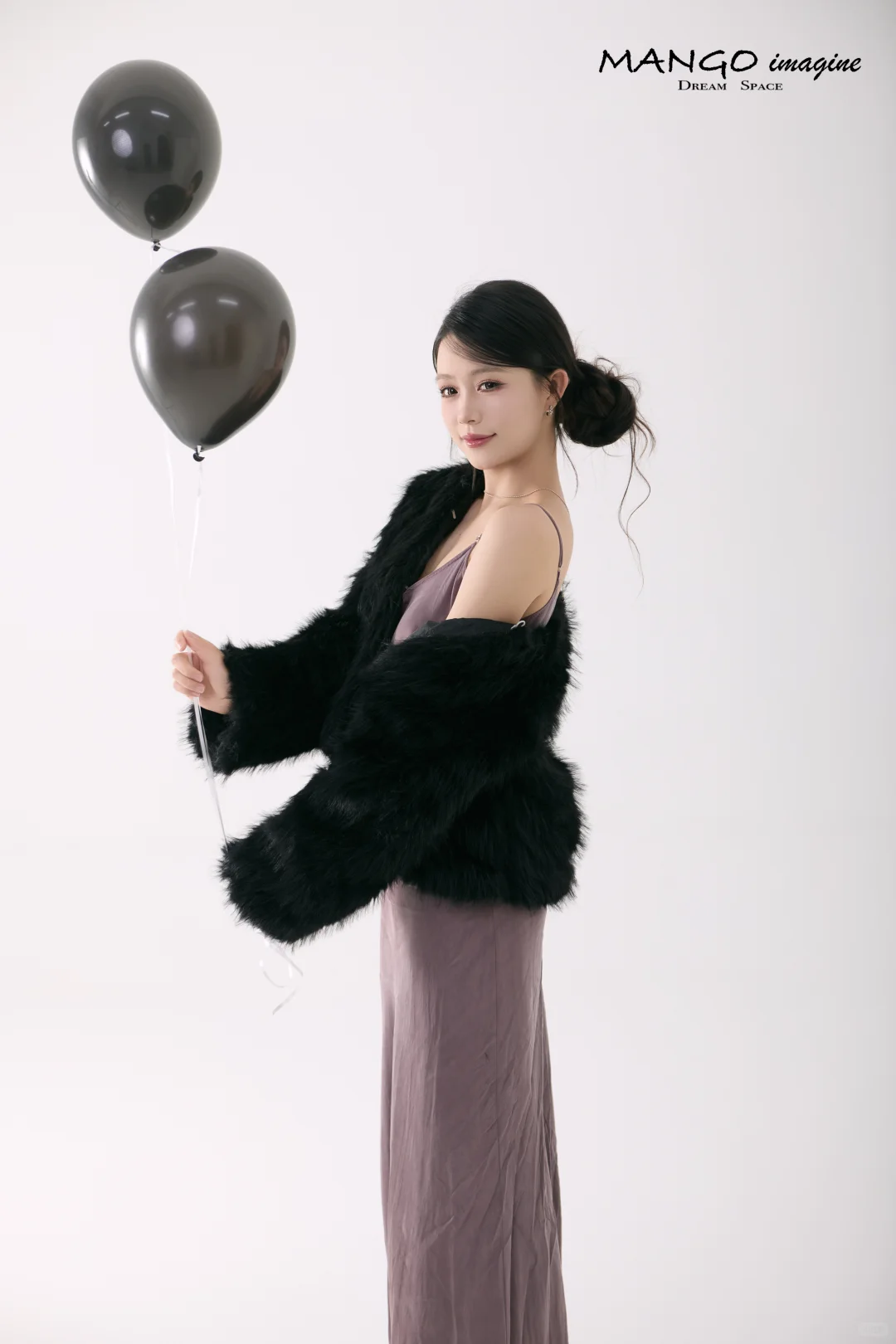 跟着露思拍韩系生日写真｜黑紫是永远的神