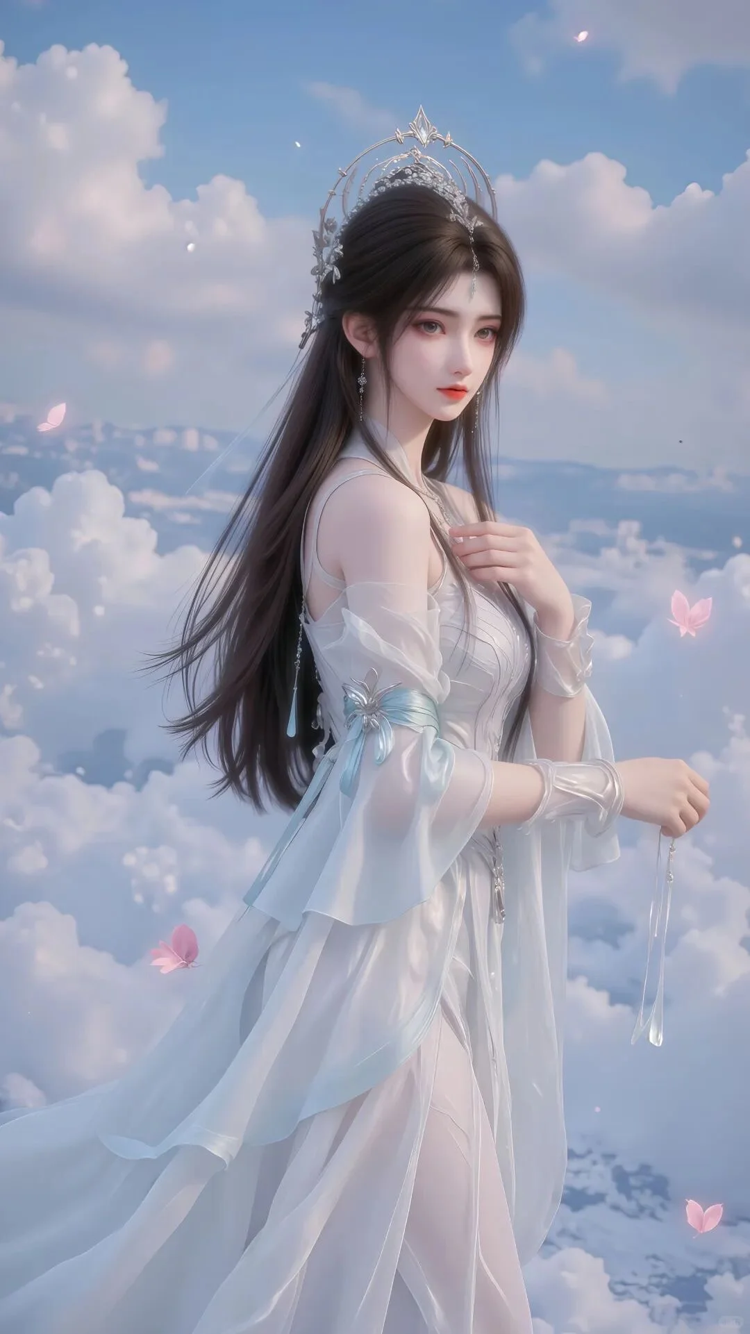 清冷仙子，上古神女，可甜可清！