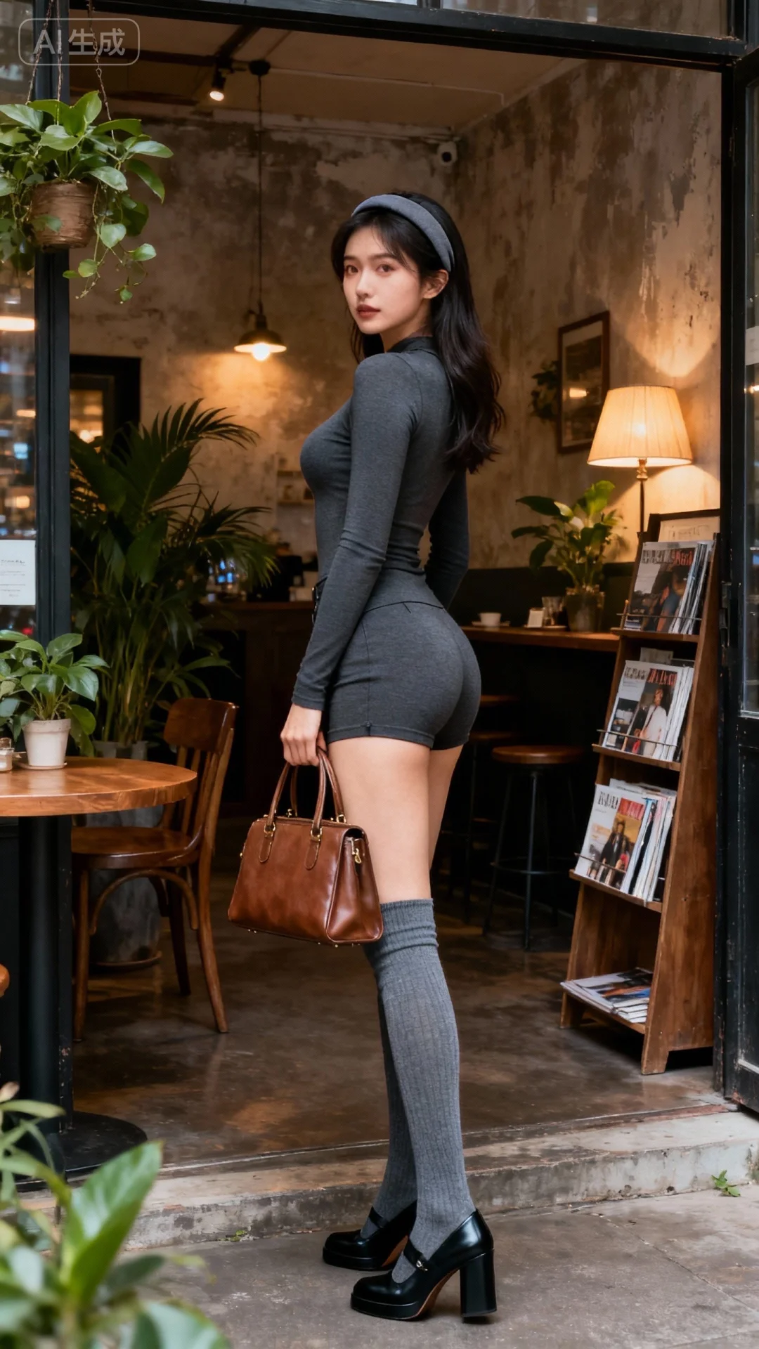 咖啡厅写真【附提示词】