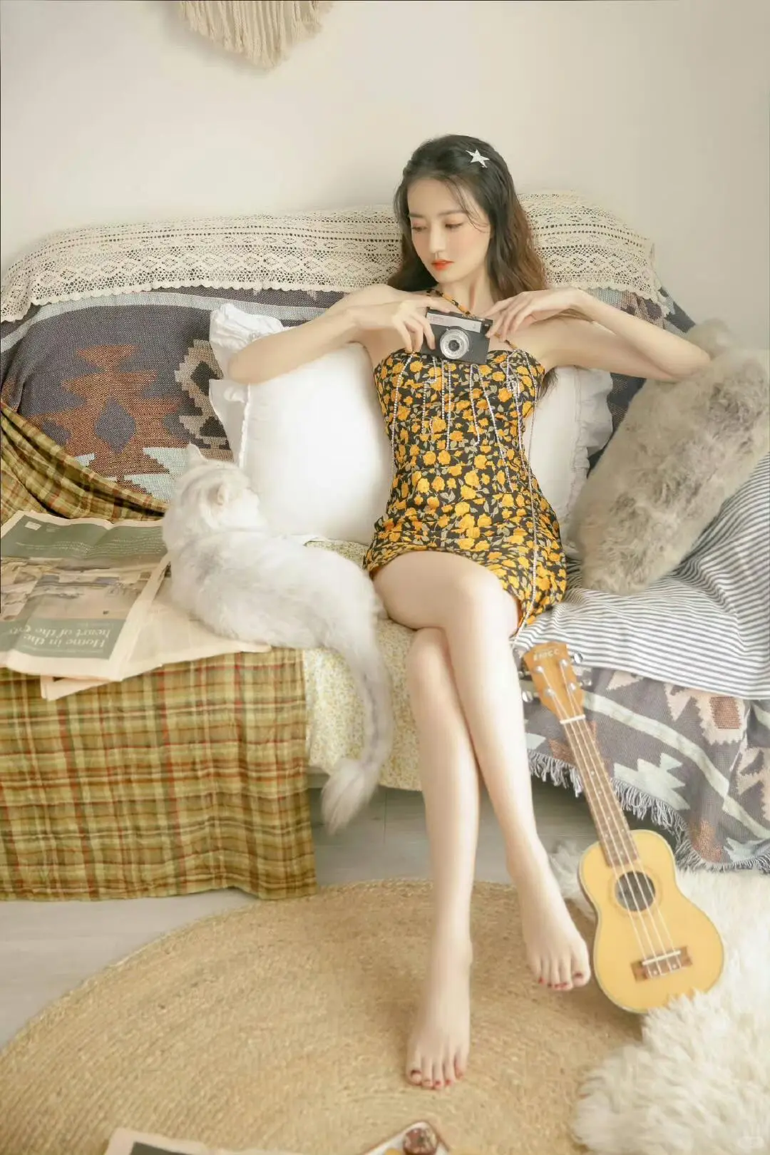 徐璐骨感身材太上镜！蚂蚁腰大长腿一样不落