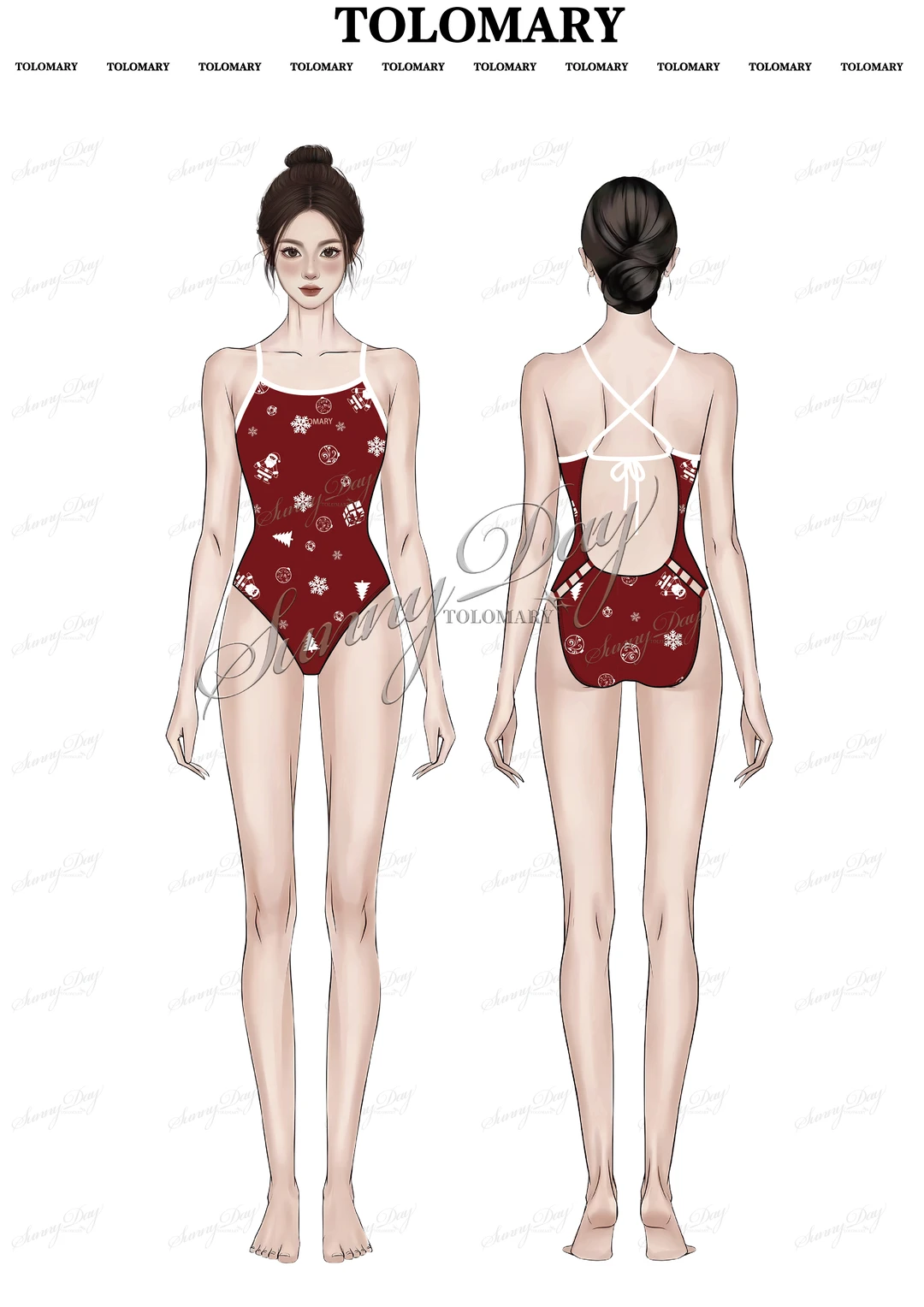 圣诞专属泳衣&竟技泳装