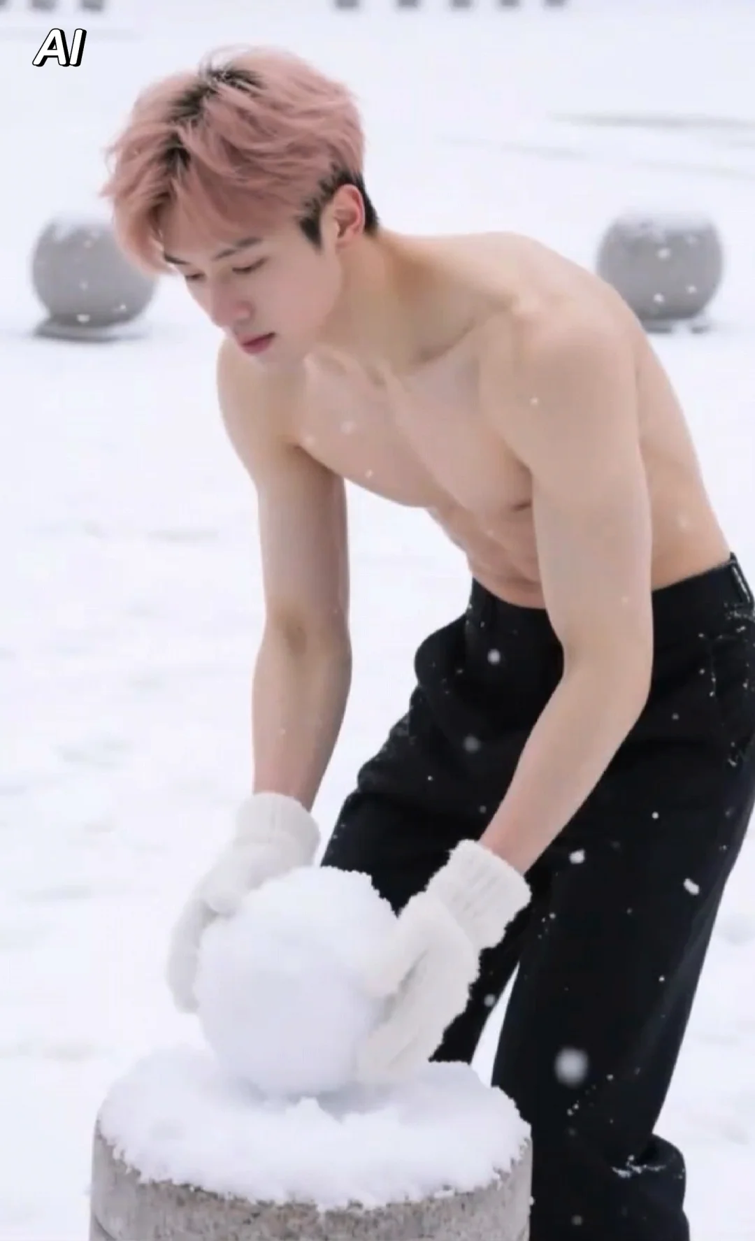 帅气如糖，给生活加点甜，时尚AI型男