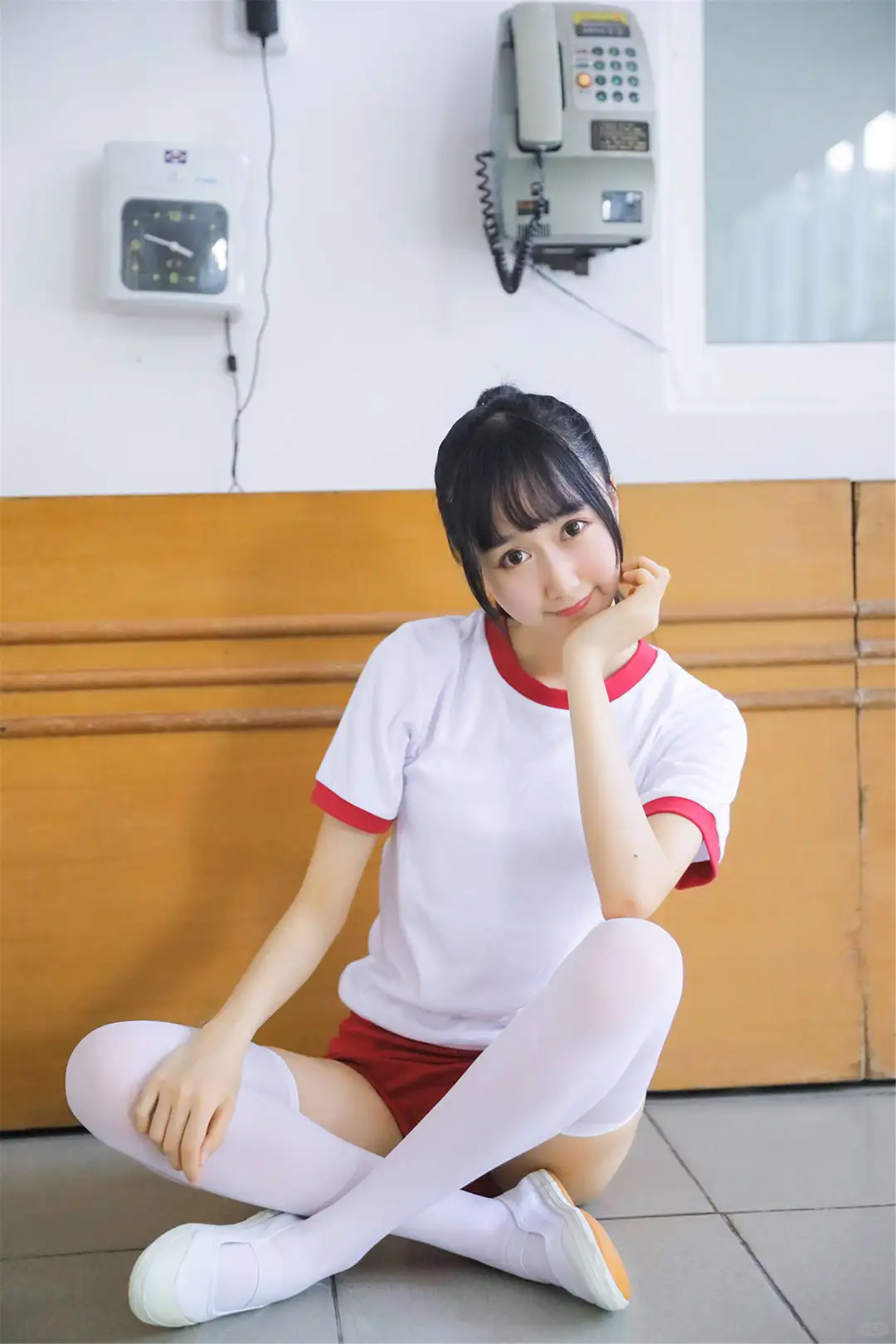 运动少女写真，活力满满！