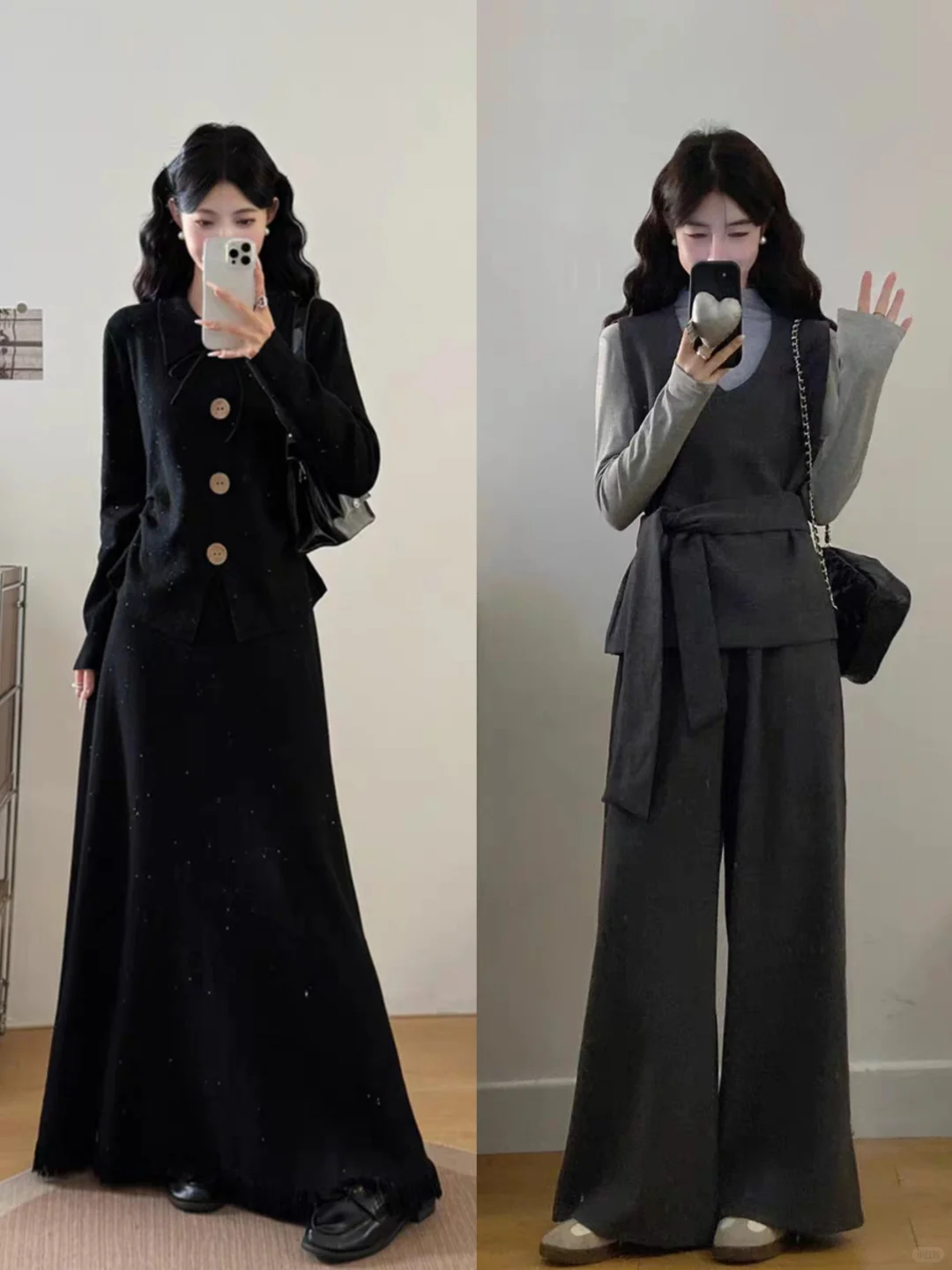 秋冬季女生想走温柔复古风怎么穿搭？