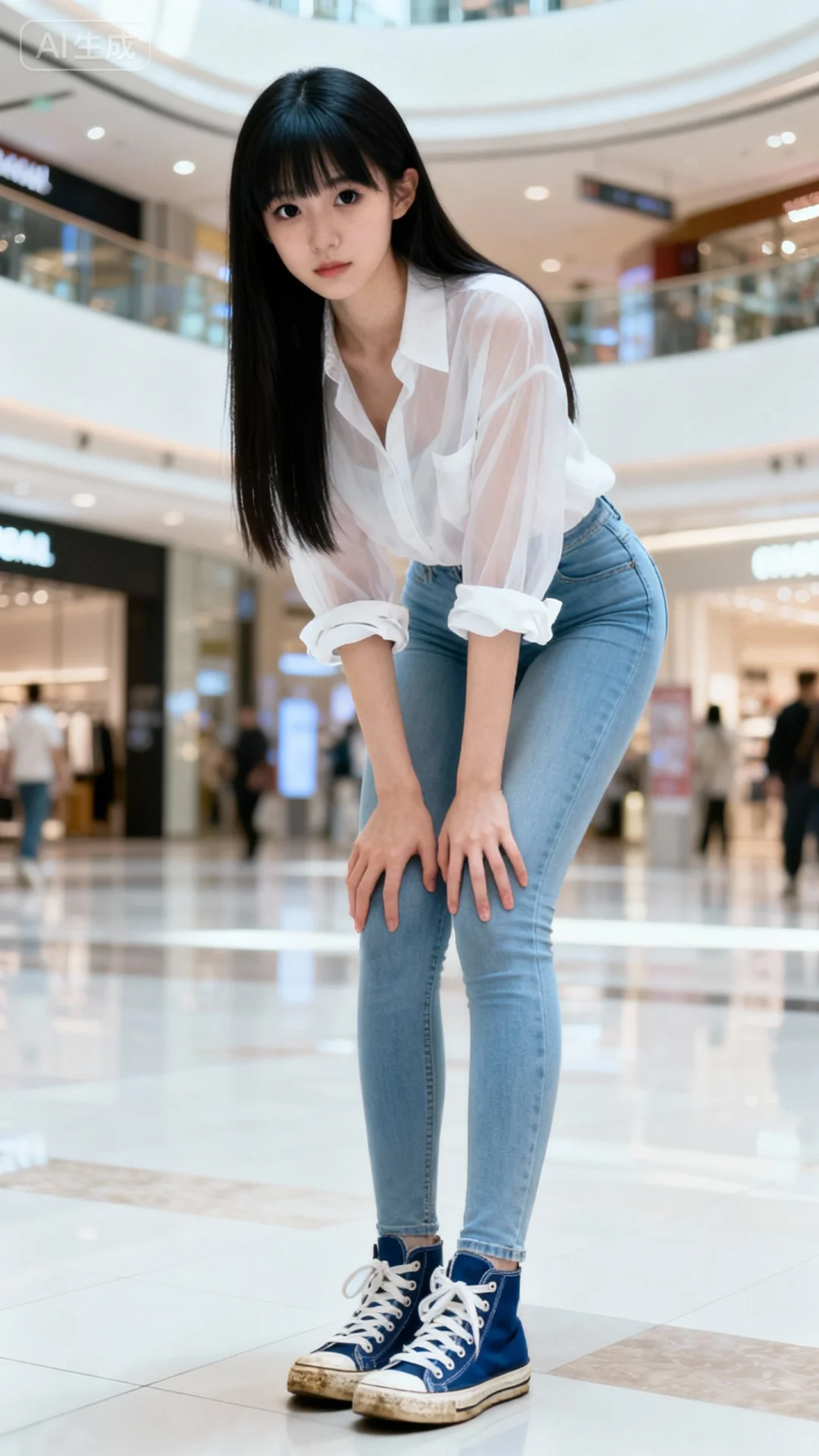 这个小姐姐好漂亮啊！