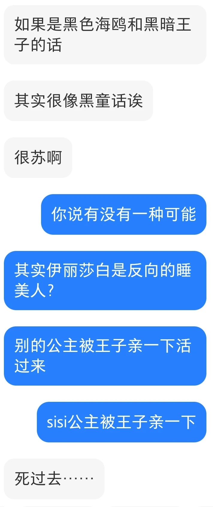 伊丽莎白是反向的睡美人