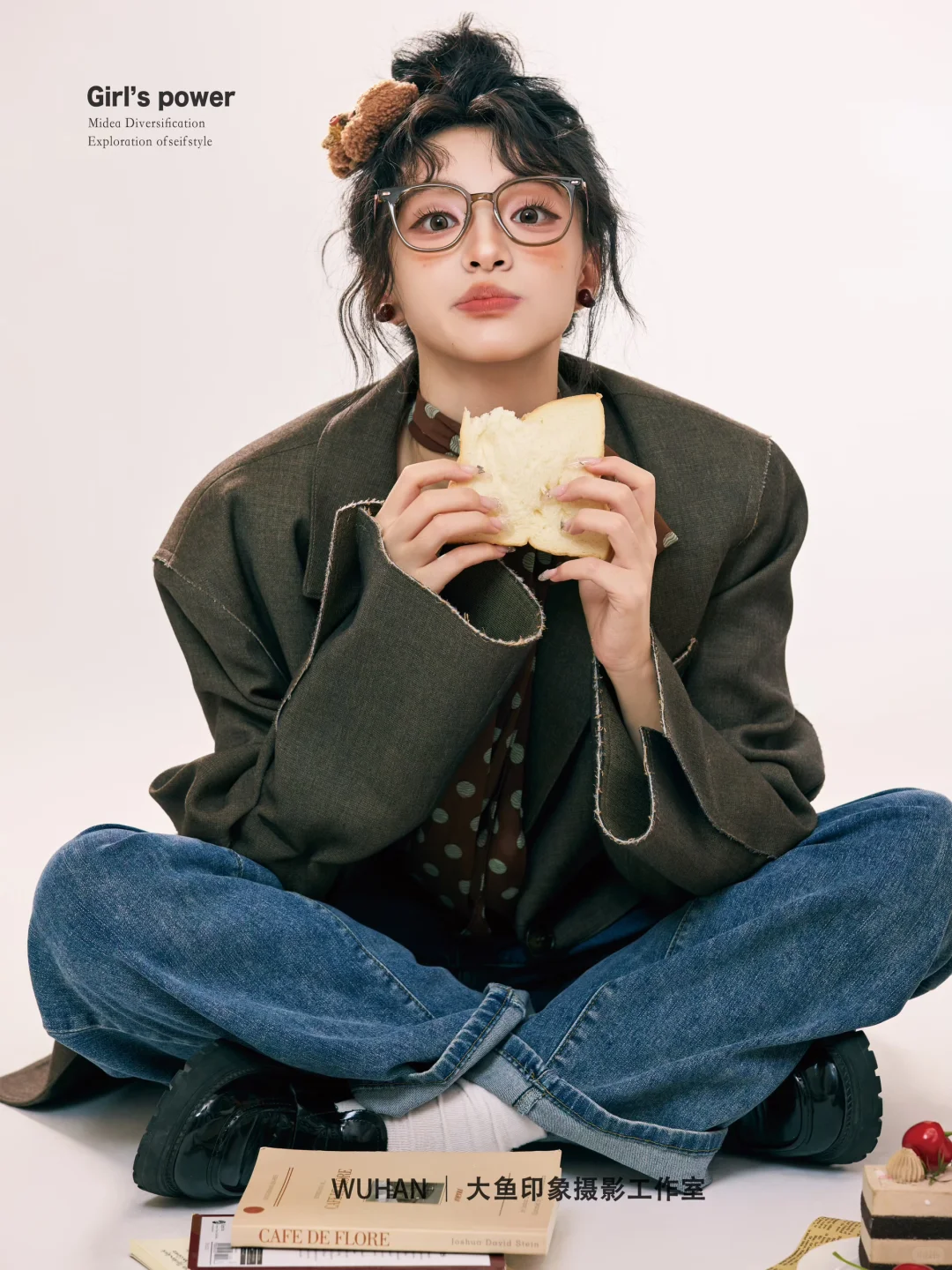 学废啦(⸝⸝•‧̫•⸝⸝)🥐是奶呼呼书呆子面包少女