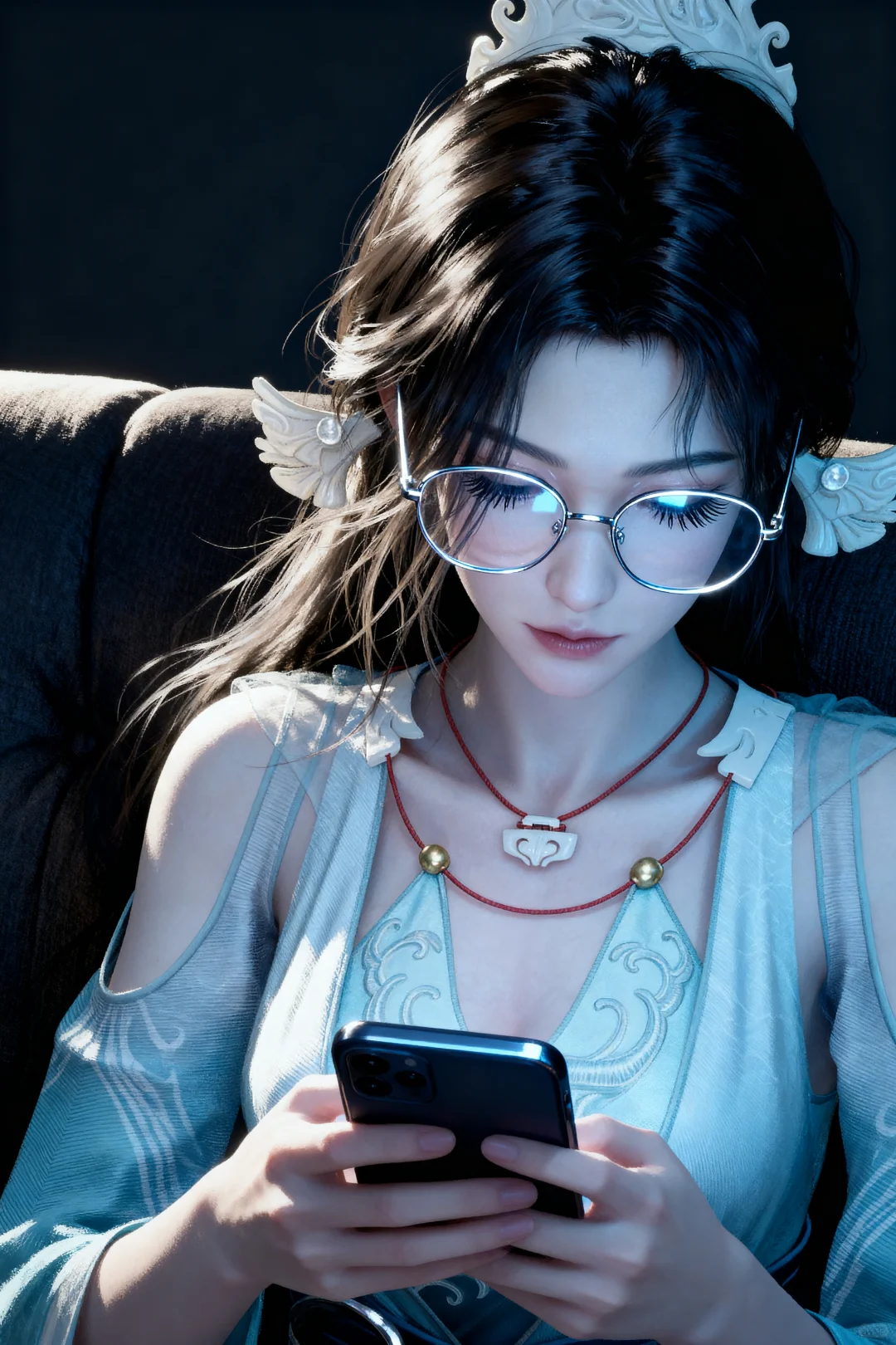 凡人女角色知性美