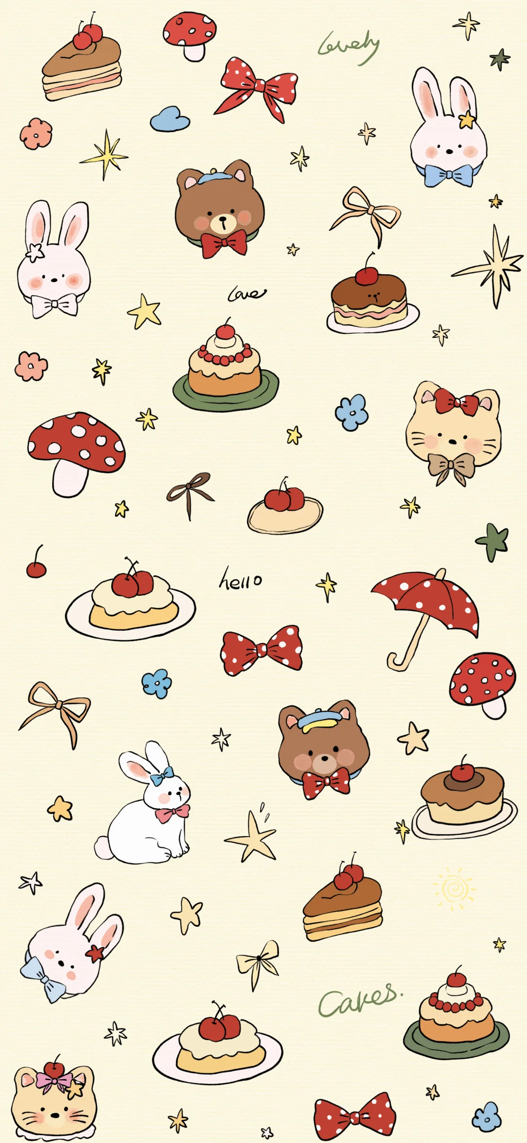 冷冷的冬天，就要和小熊在一起