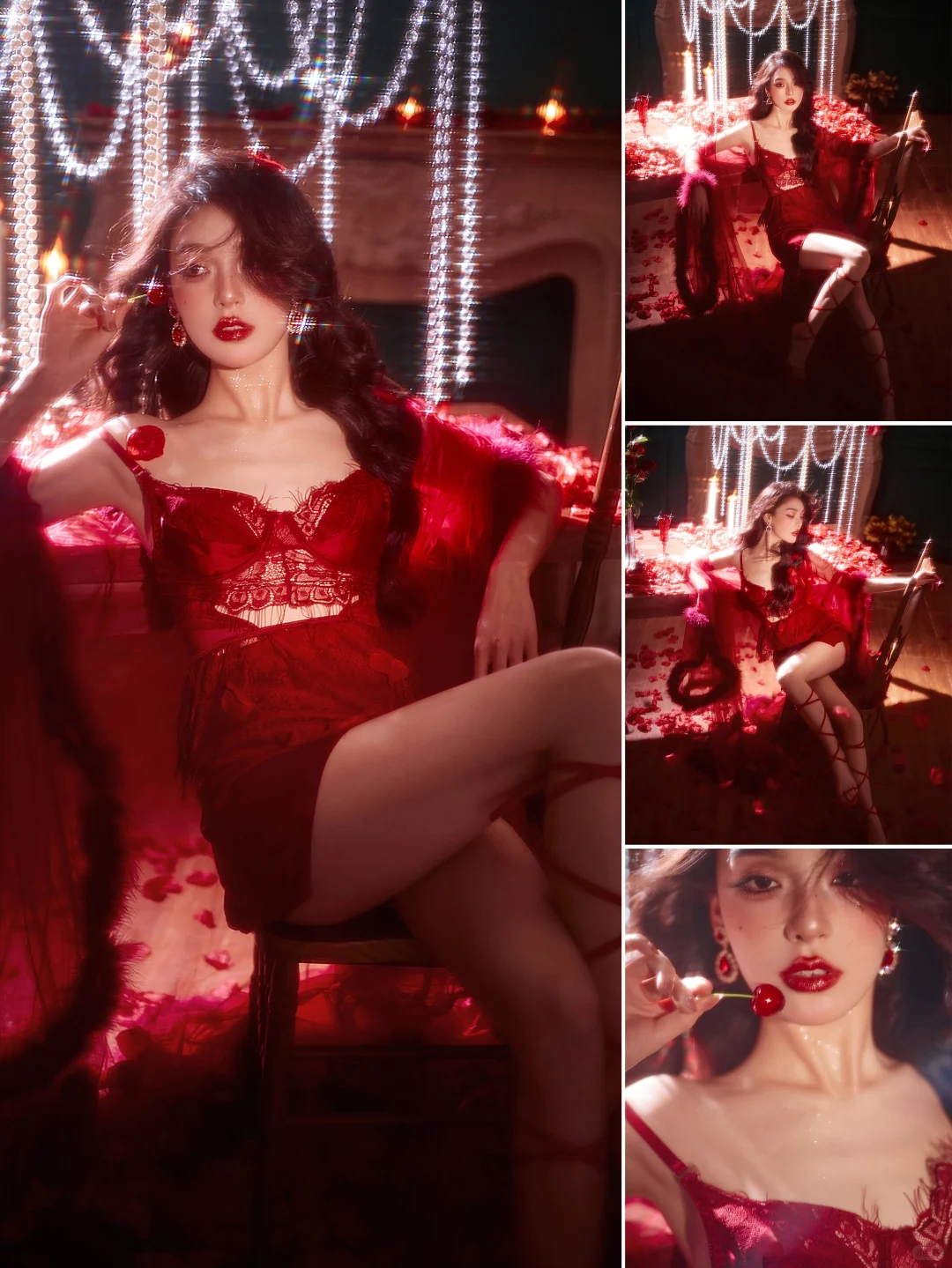 她真的很会拍照啊～胶片大片