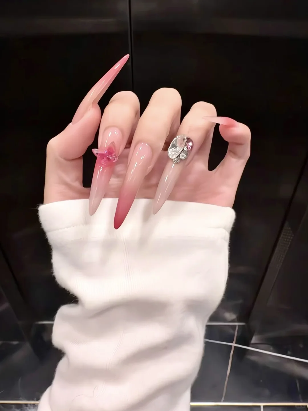 钓系媚感美甲天花板！这组直接封神！