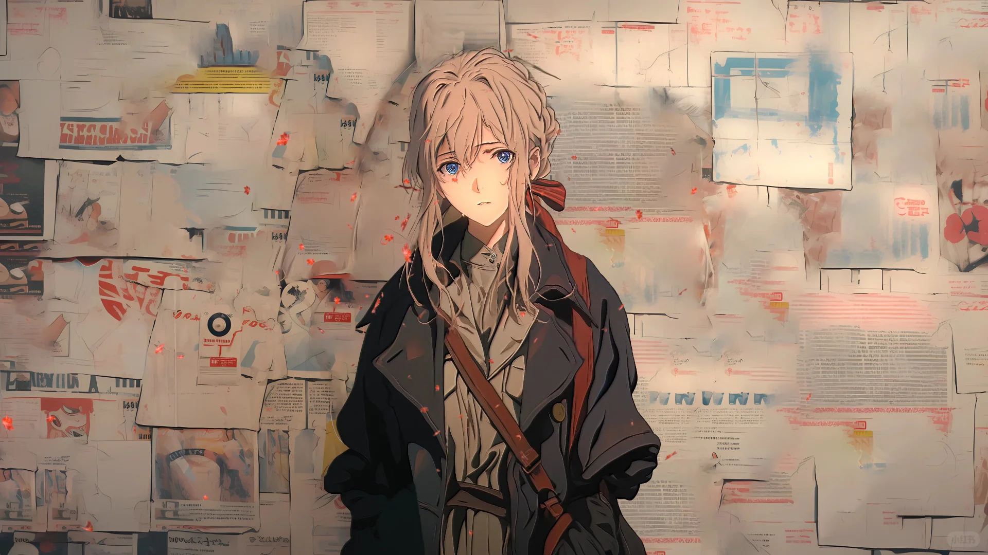 4k超清紫罗兰永恒花园壁纸