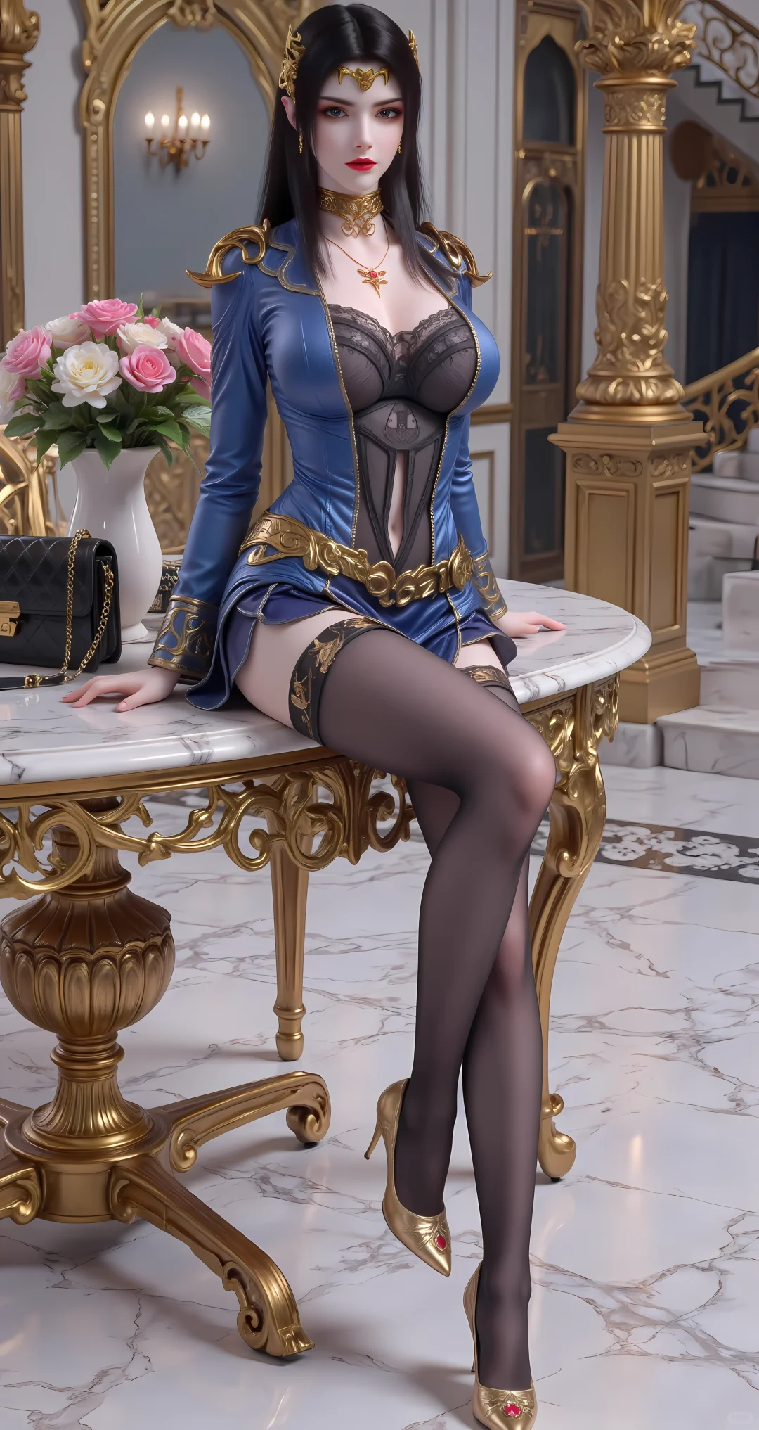 美杜莎和蓝色更配哦