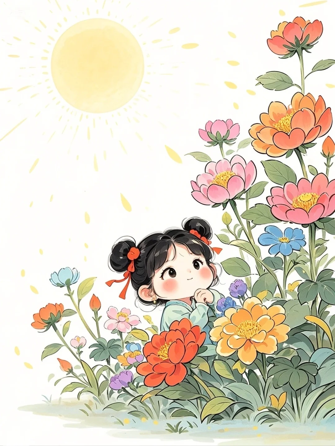 可爱的小花仙子 | 壁纸