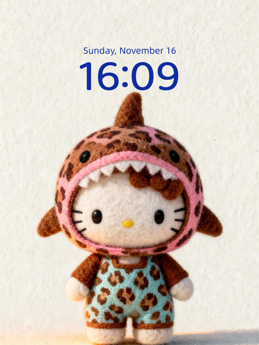 hellokitty可爱壁纸∎被粉色豹纹款鲨鱼戳中！