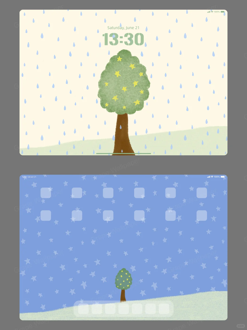 星河树💫🌲iPad壁纸