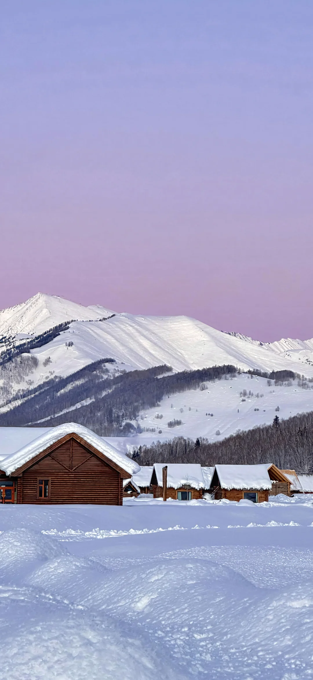 iOS26·雪景壁纸·好美！