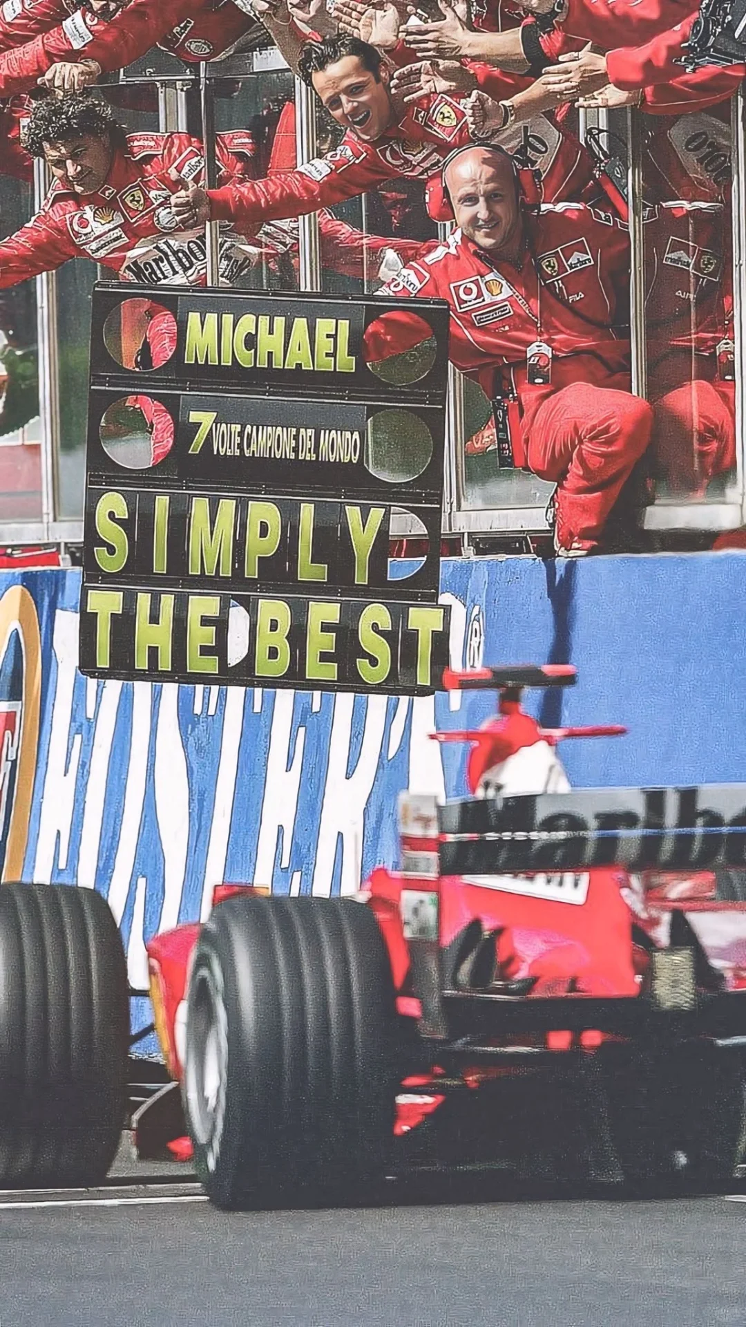 F1传奇红，炸场壁纸🔥MARLBORO