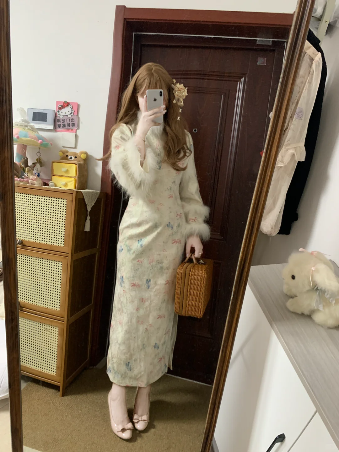 有🔗版 160 120斤 旗袍太适合微胖啦！！！