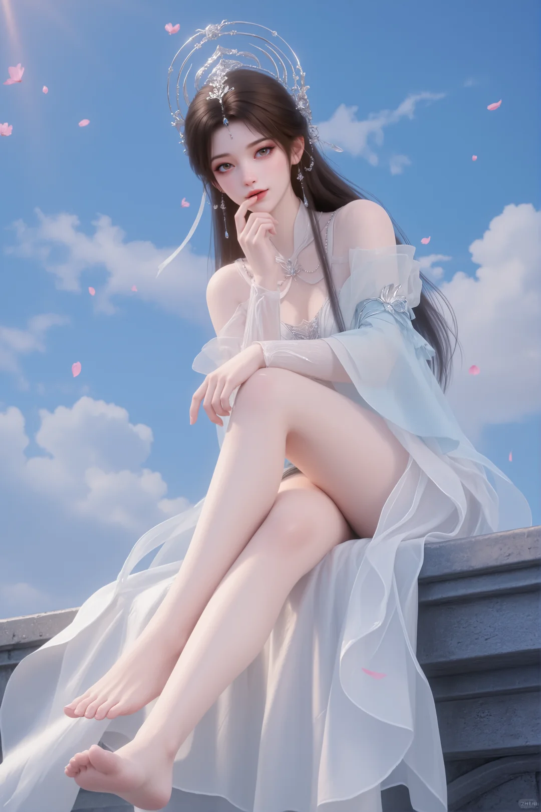 完美世界意难平！清漪的清冷破碎感绝了💧