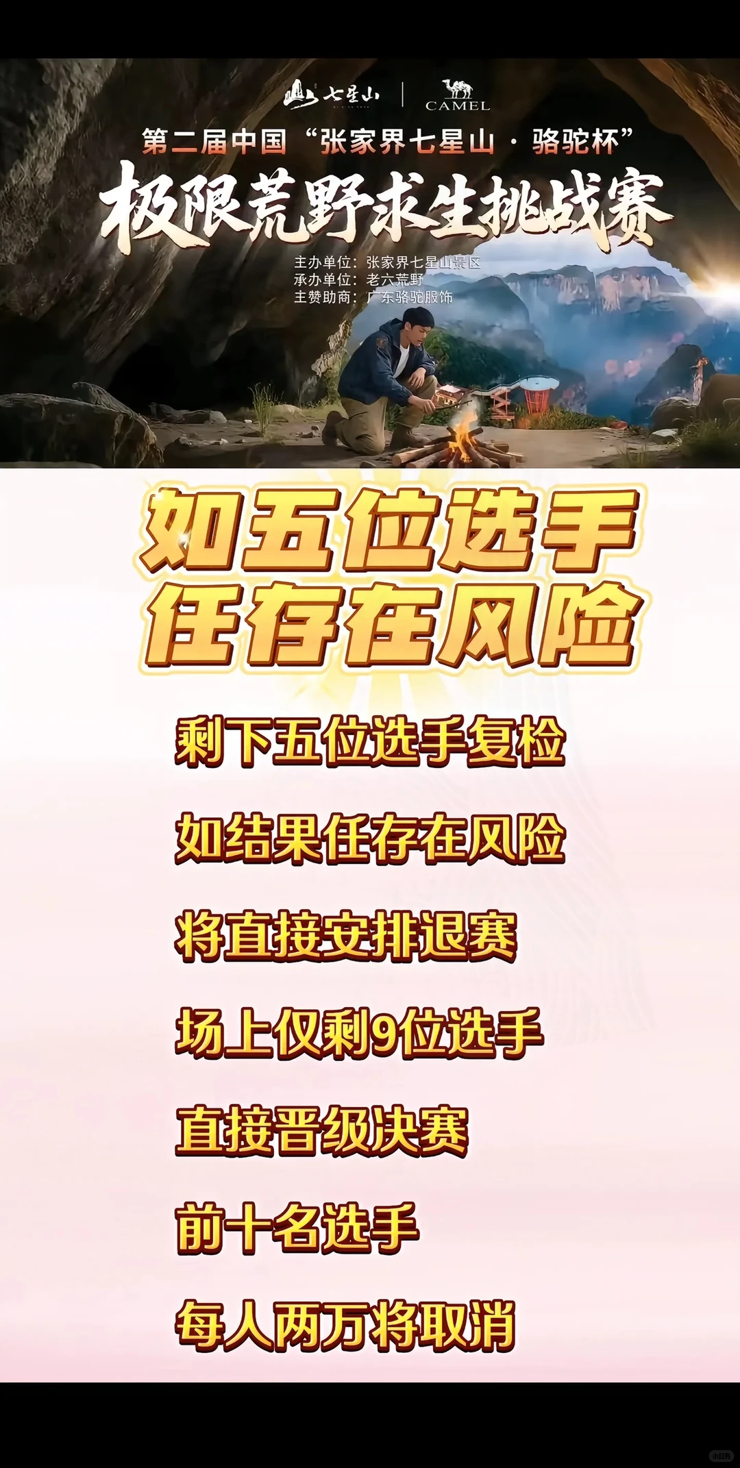 冷美人晕倒遗憾退赛，还有五位选手指标异常