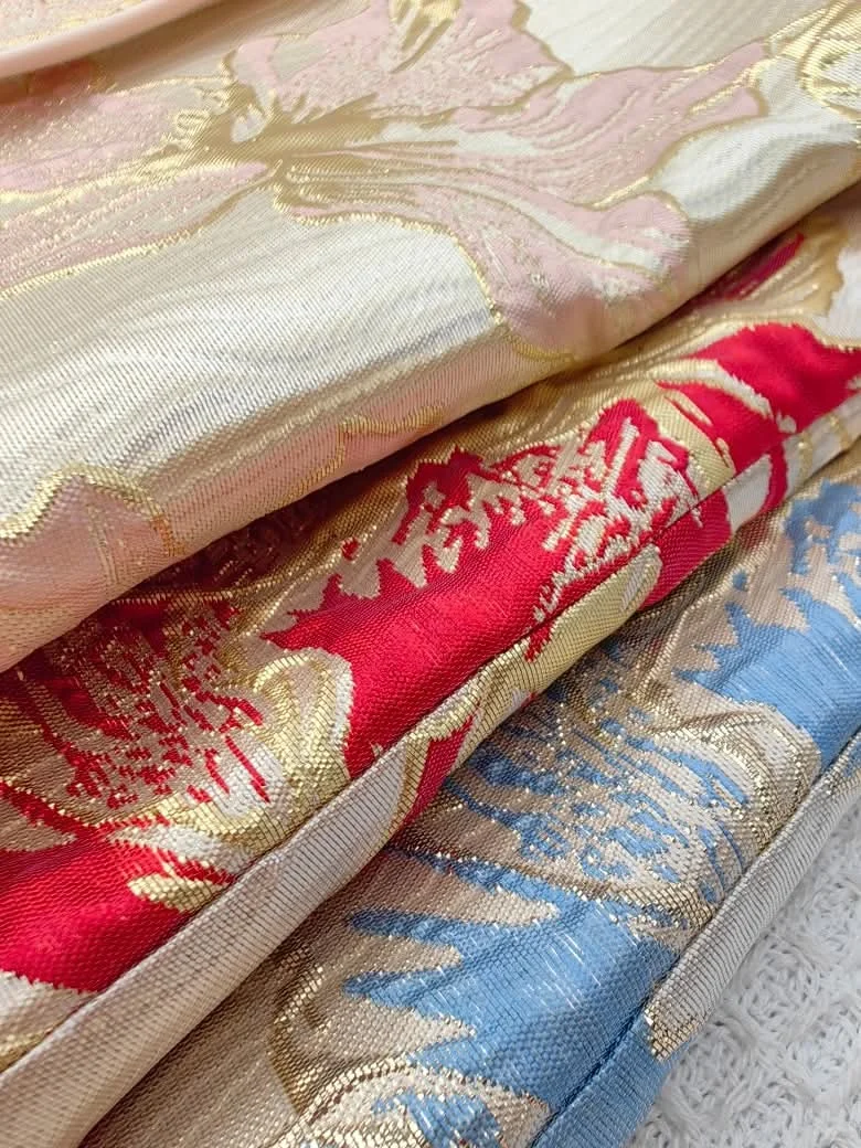 高品立体刺绣提花旗袍