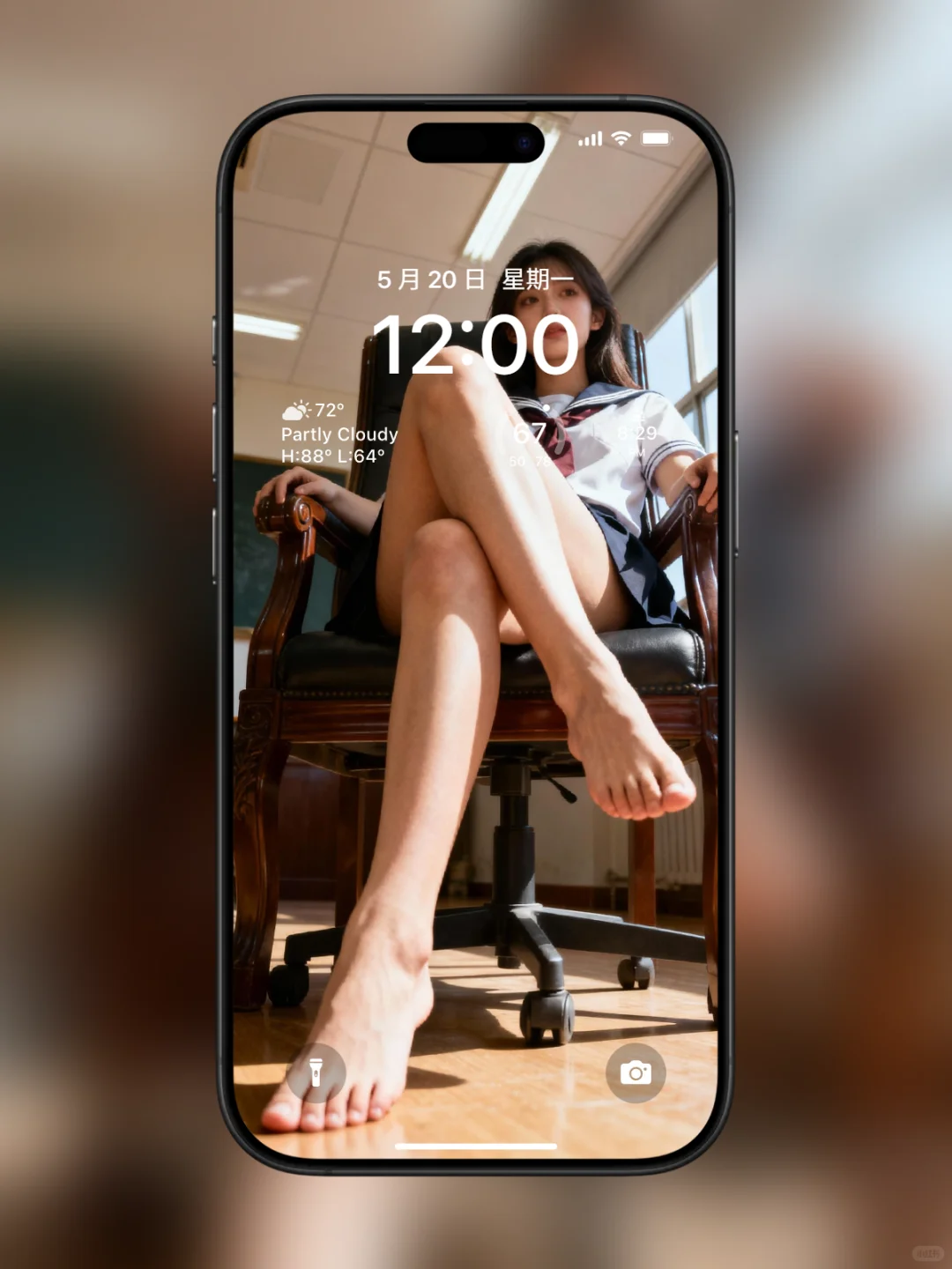 壁纸|腿长我是认真的