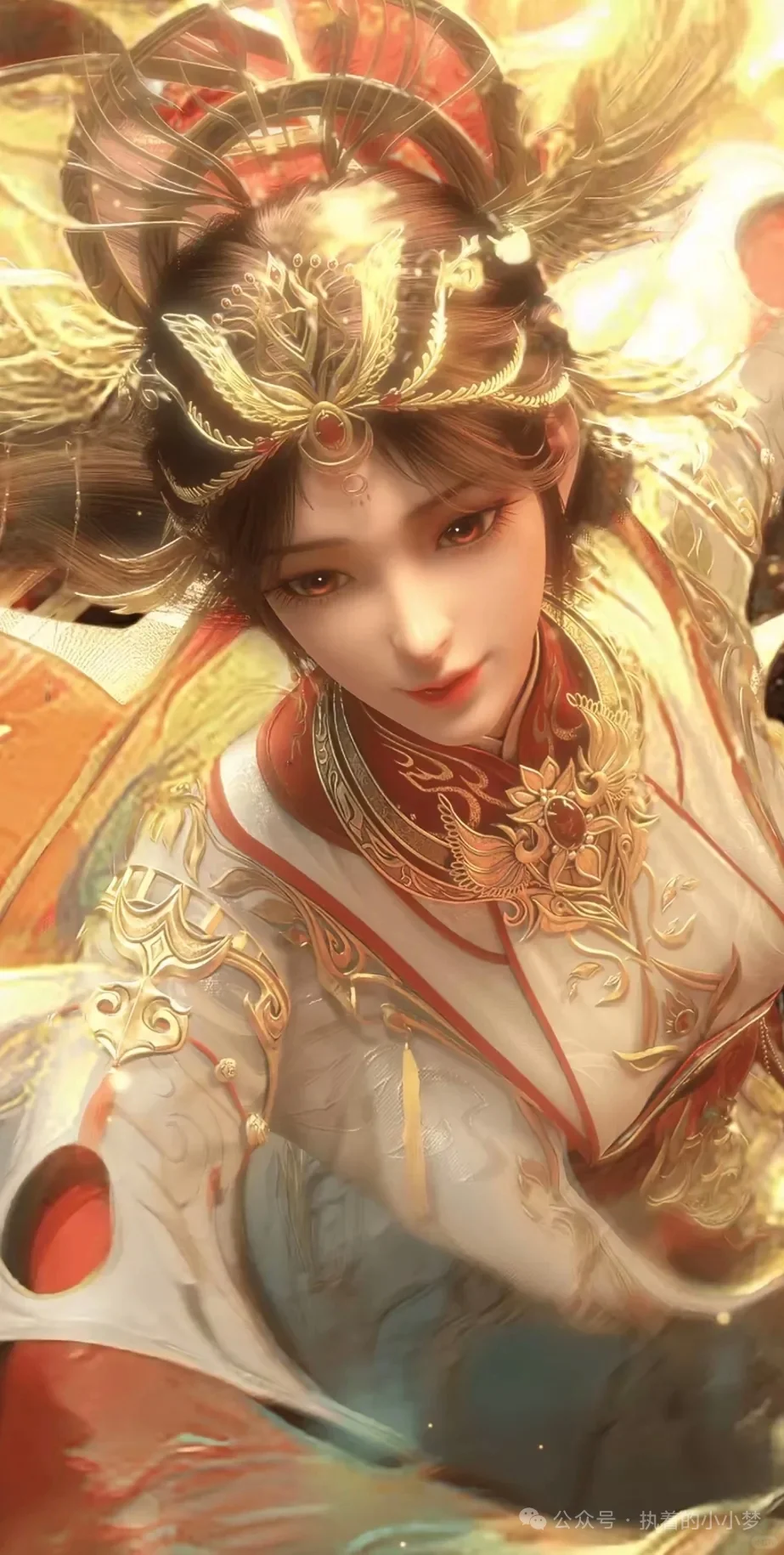 国漫女神火灵儿，上古时期的女神，绝美！！