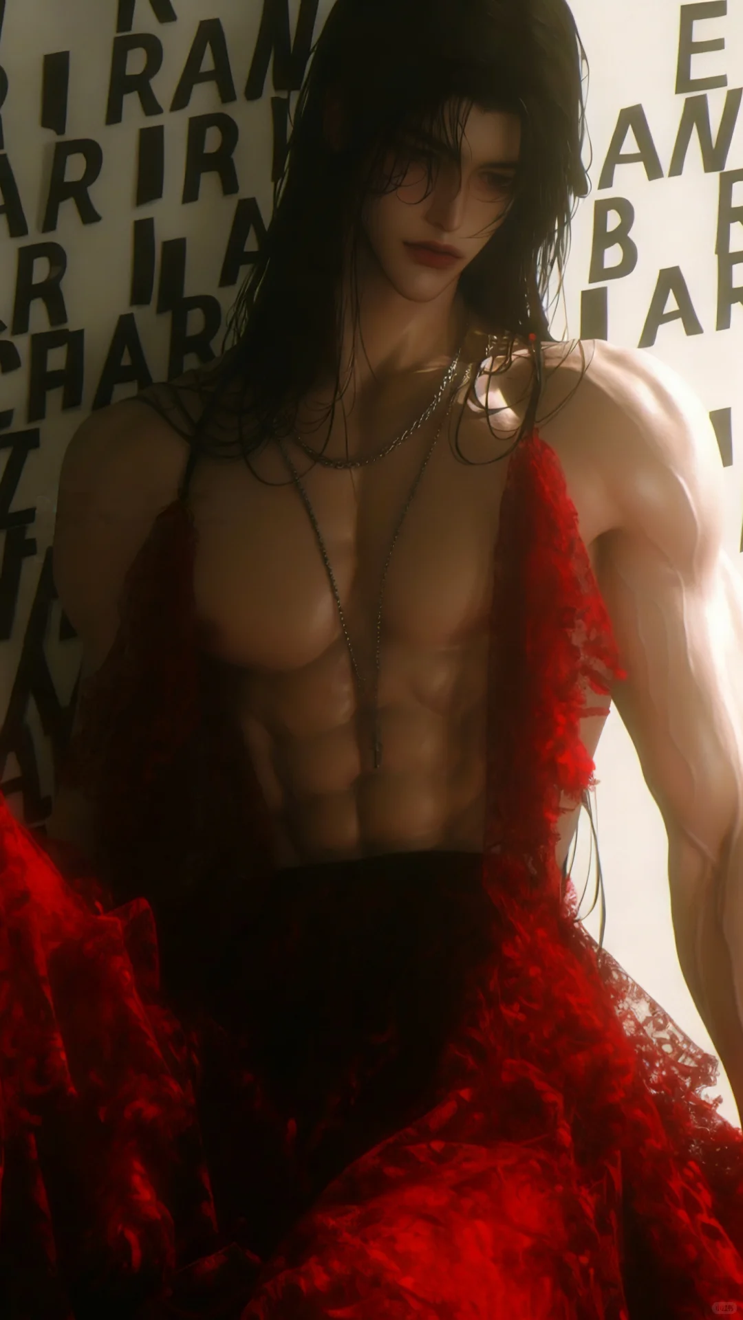 他说穿上好看，这衣服…当真好看吗?