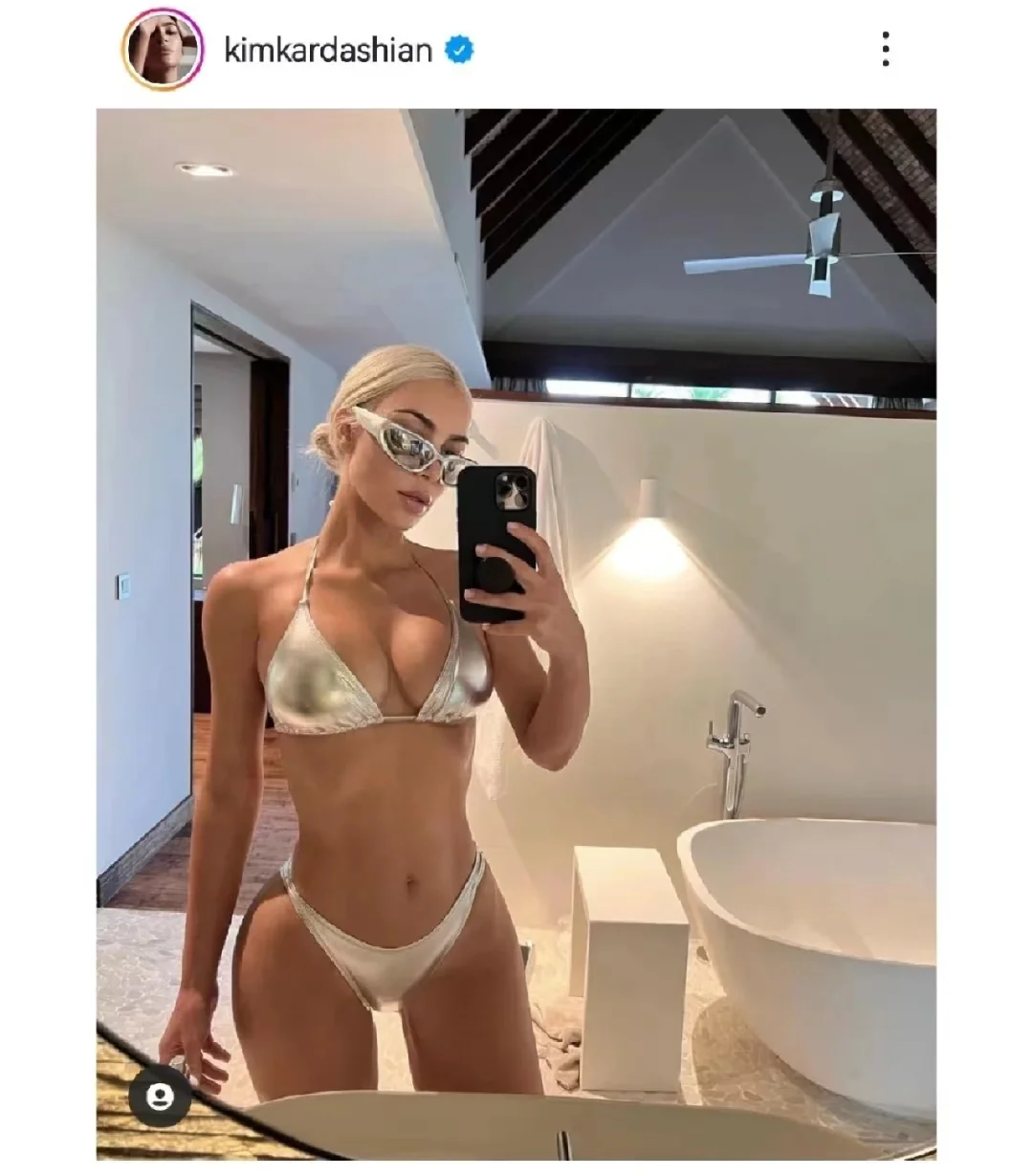 卡戴珊～瘦下来的丰乳肥臀