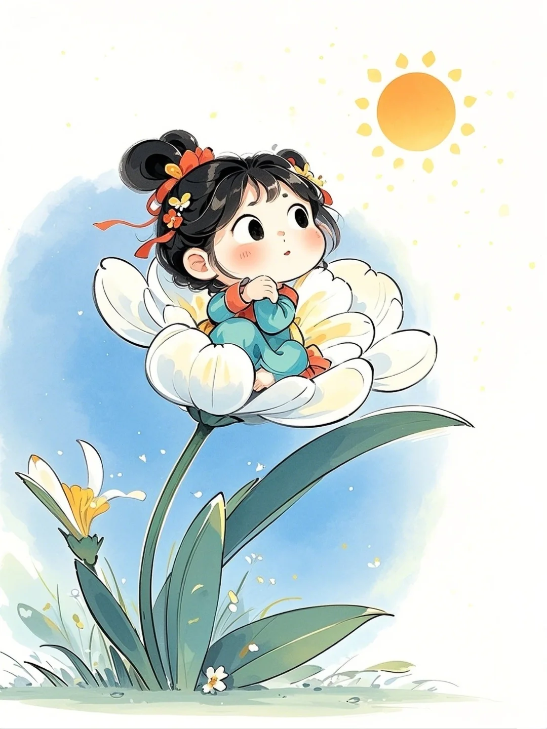 可爱的小花仙子 | 壁纸