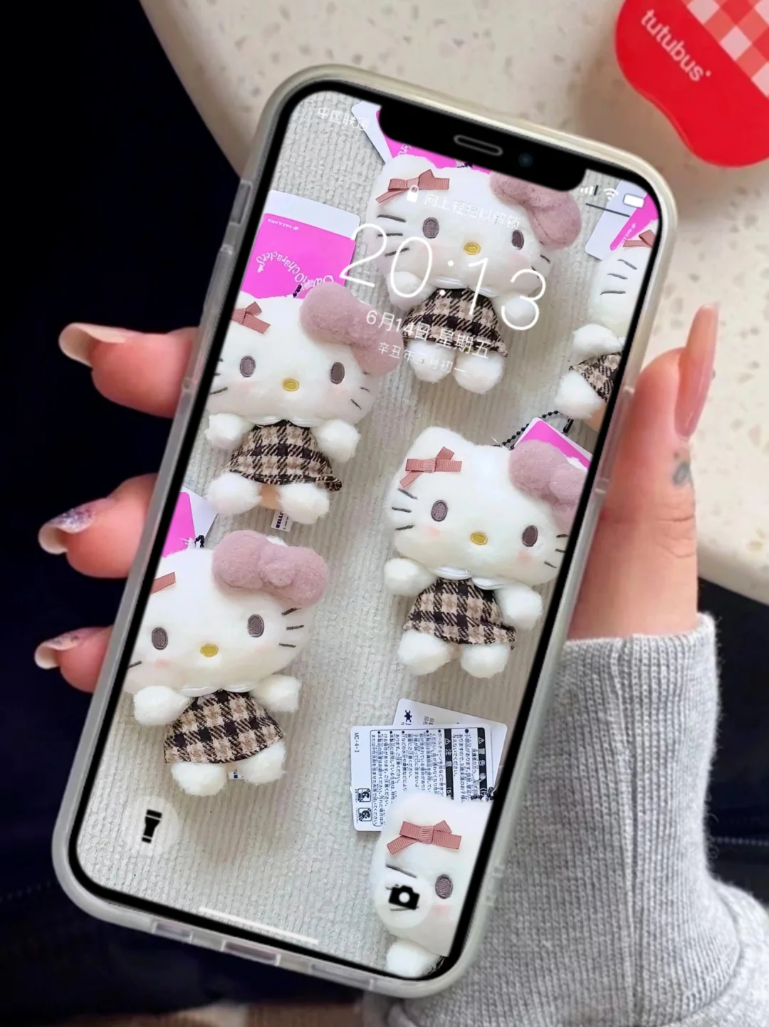 粉雾海｜手机壁纸