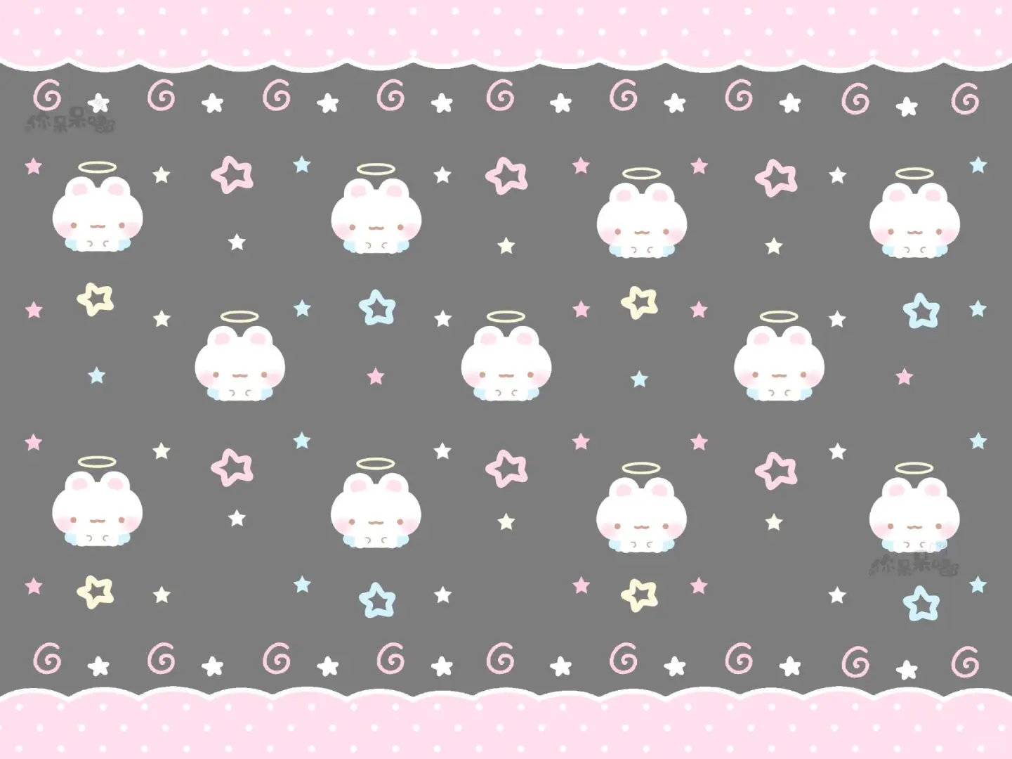 一组超可爱的 iPad+电脑壁纸