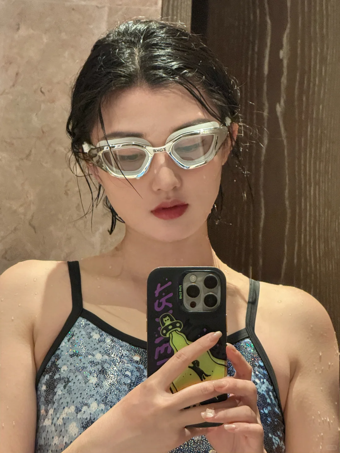 学游泳先喝两斤水