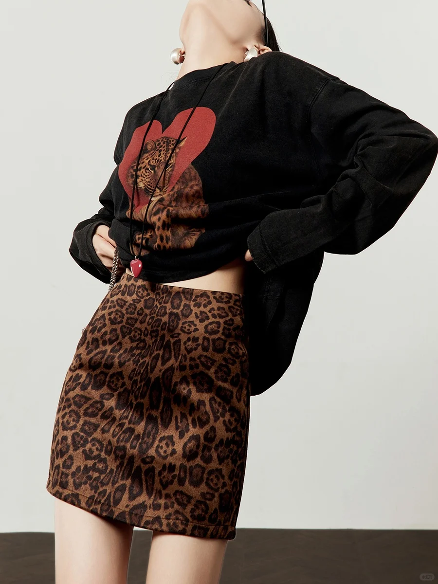 秋季穿搭 | 爱心豹纹时髦前卫又吸睛🤩