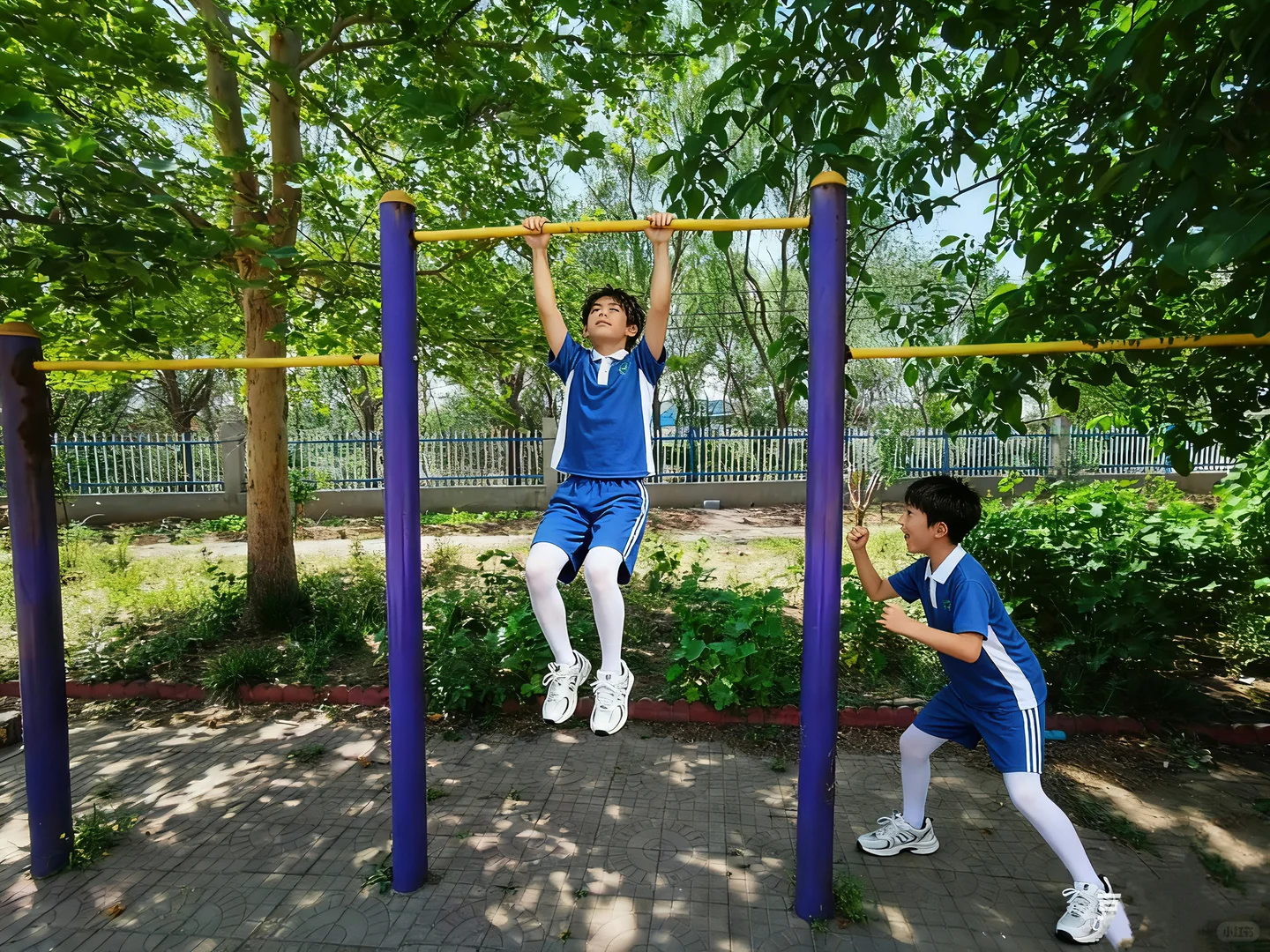 又是和哥哥出去玩的一天