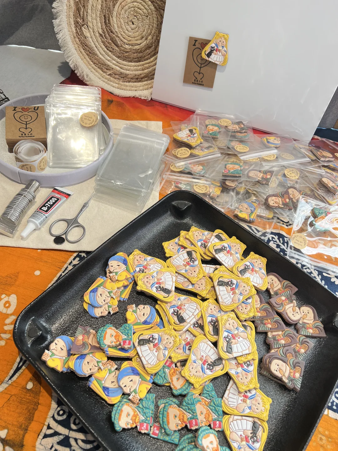 看腻了千篇一律的十字绣针吸，来点新鲜的