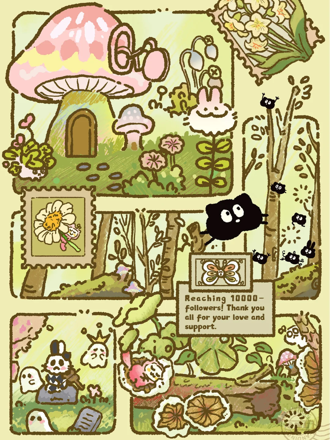 手机壁纸｜绿野仙踪🌳 手机里的“仙境入口”👾