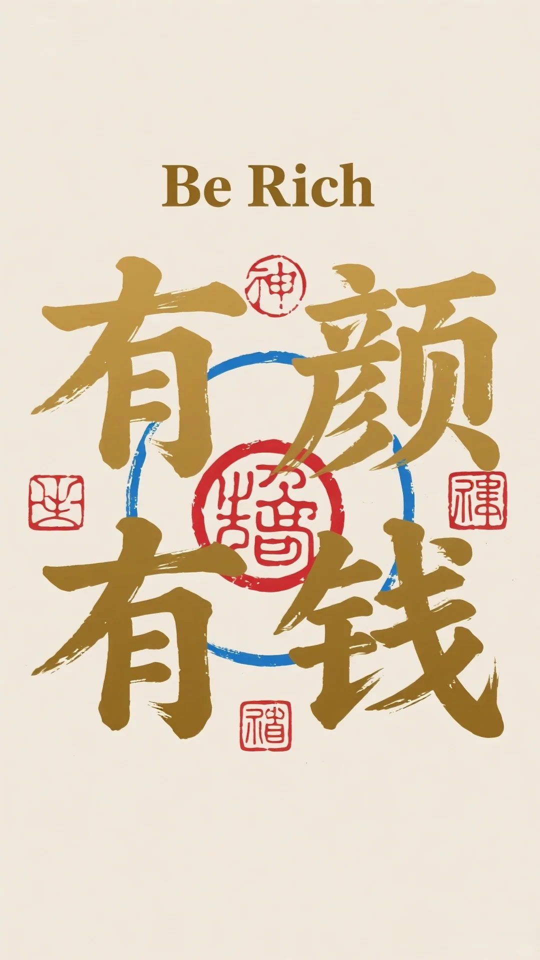 壁纸163｜有颜有钱