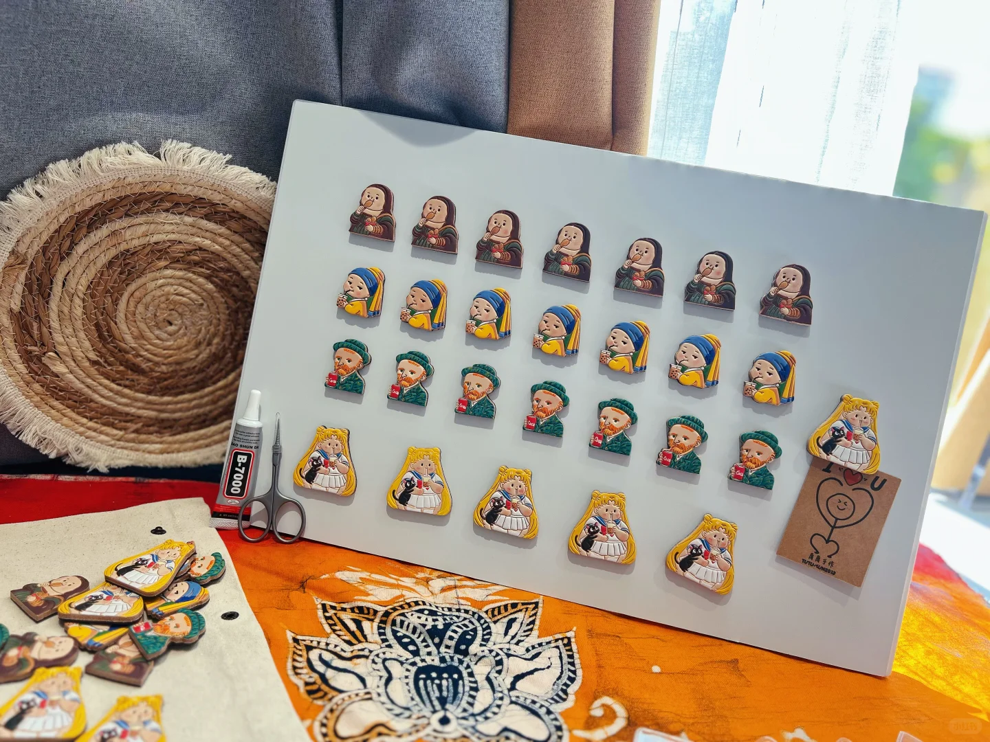 看腻了千篇一律的十字绣针吸，来点新鲜的