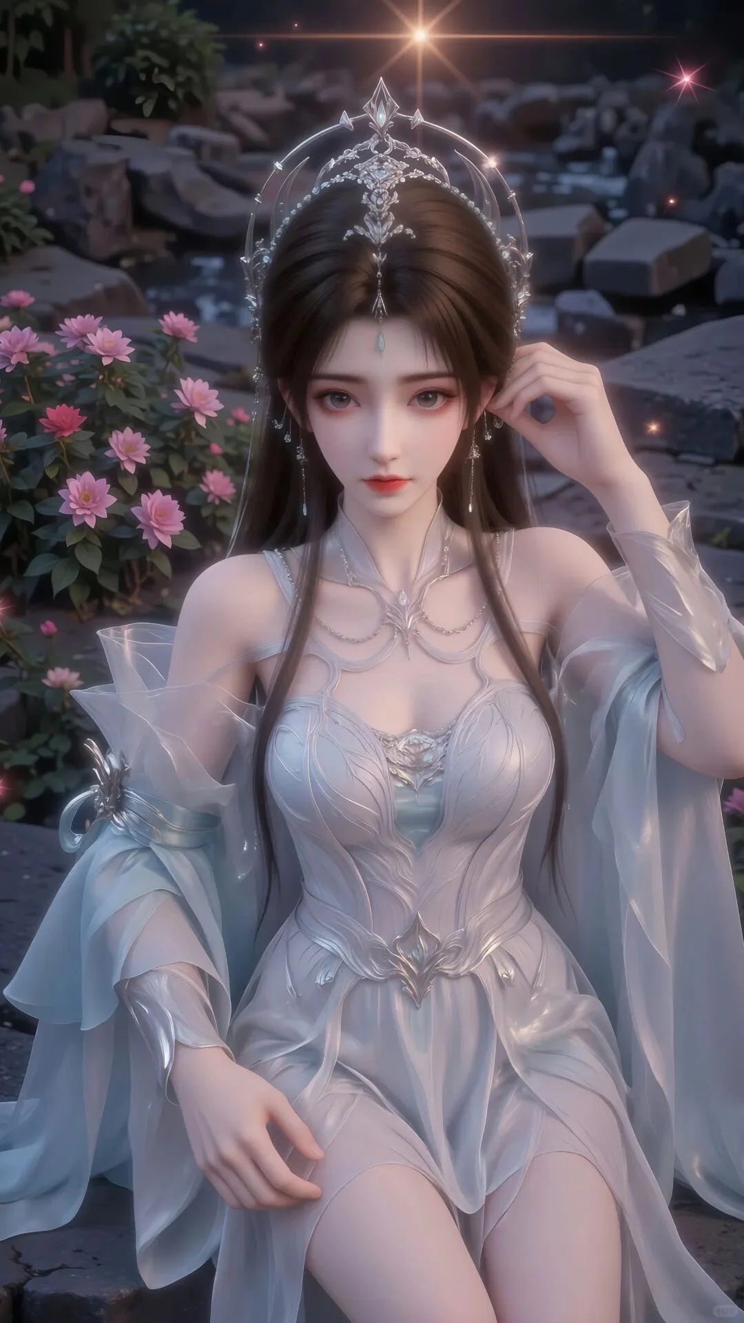 清冷仙子，上古神女，可甜可清！