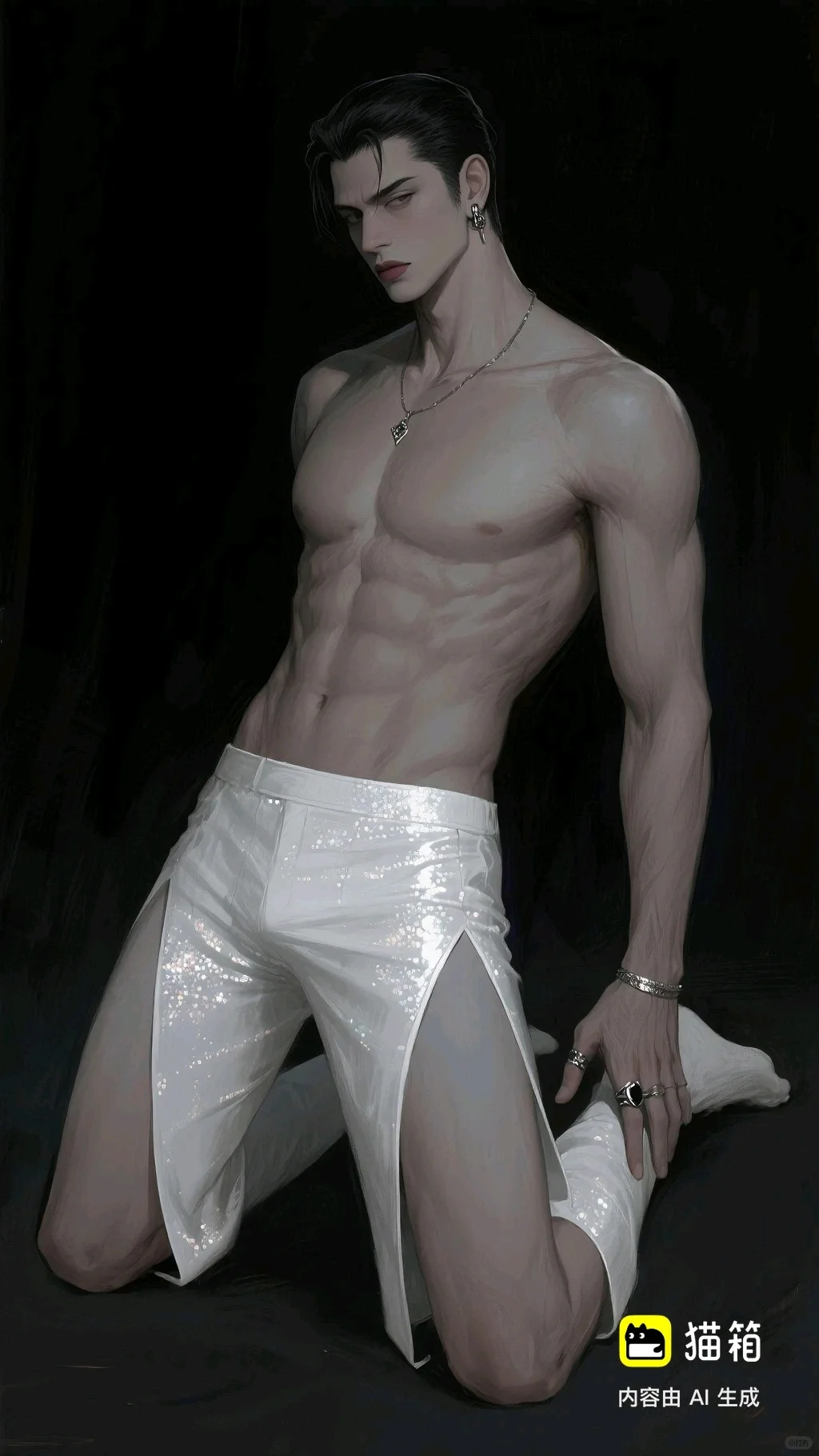 猫箱刷图，腹肌