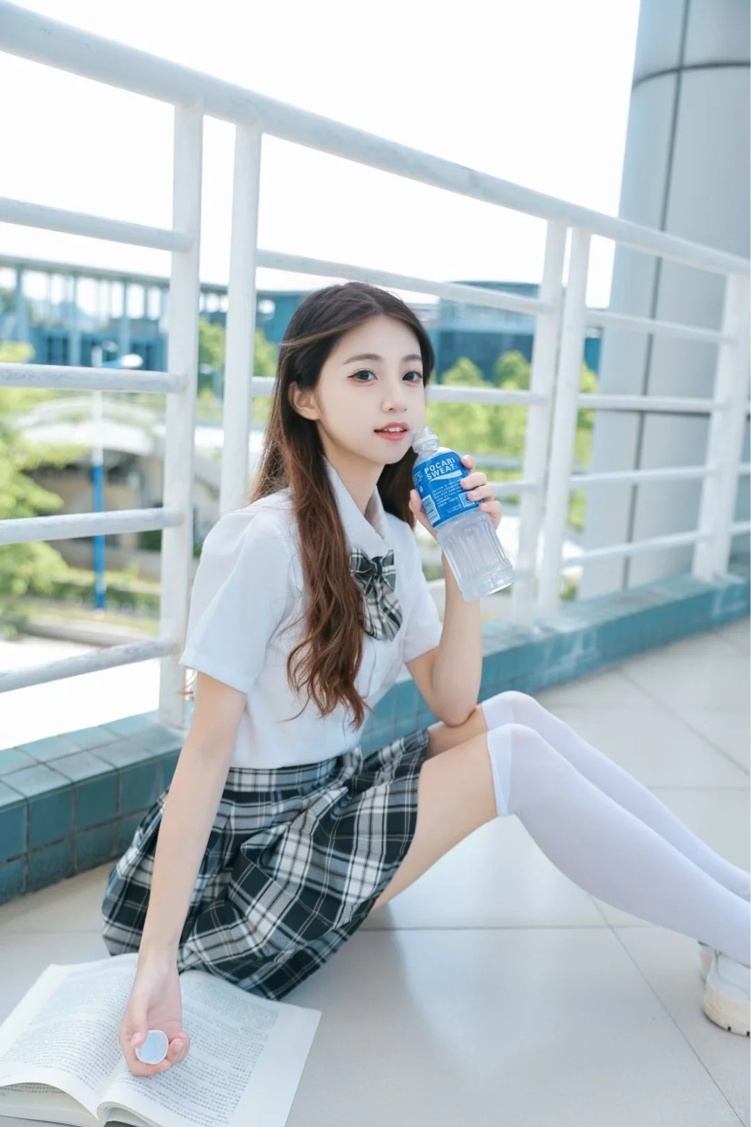 《华农走廊：JK青春与校园景致的光影交响》