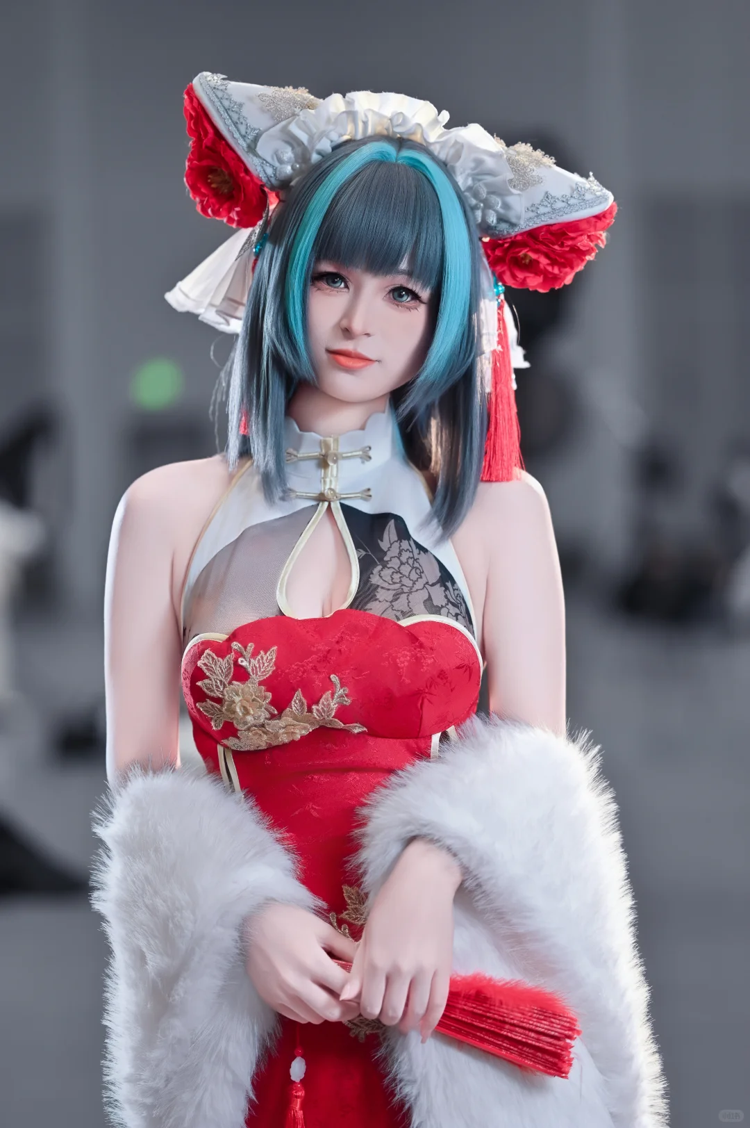 柴郡猫新春旗袍