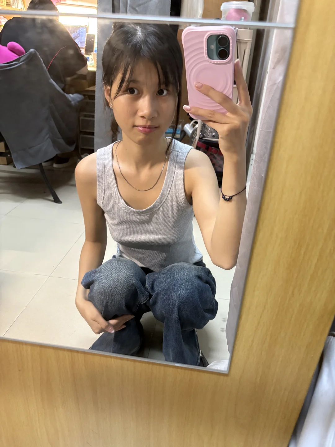 165 45 kg 这件吊带背心简直太舒服啦！