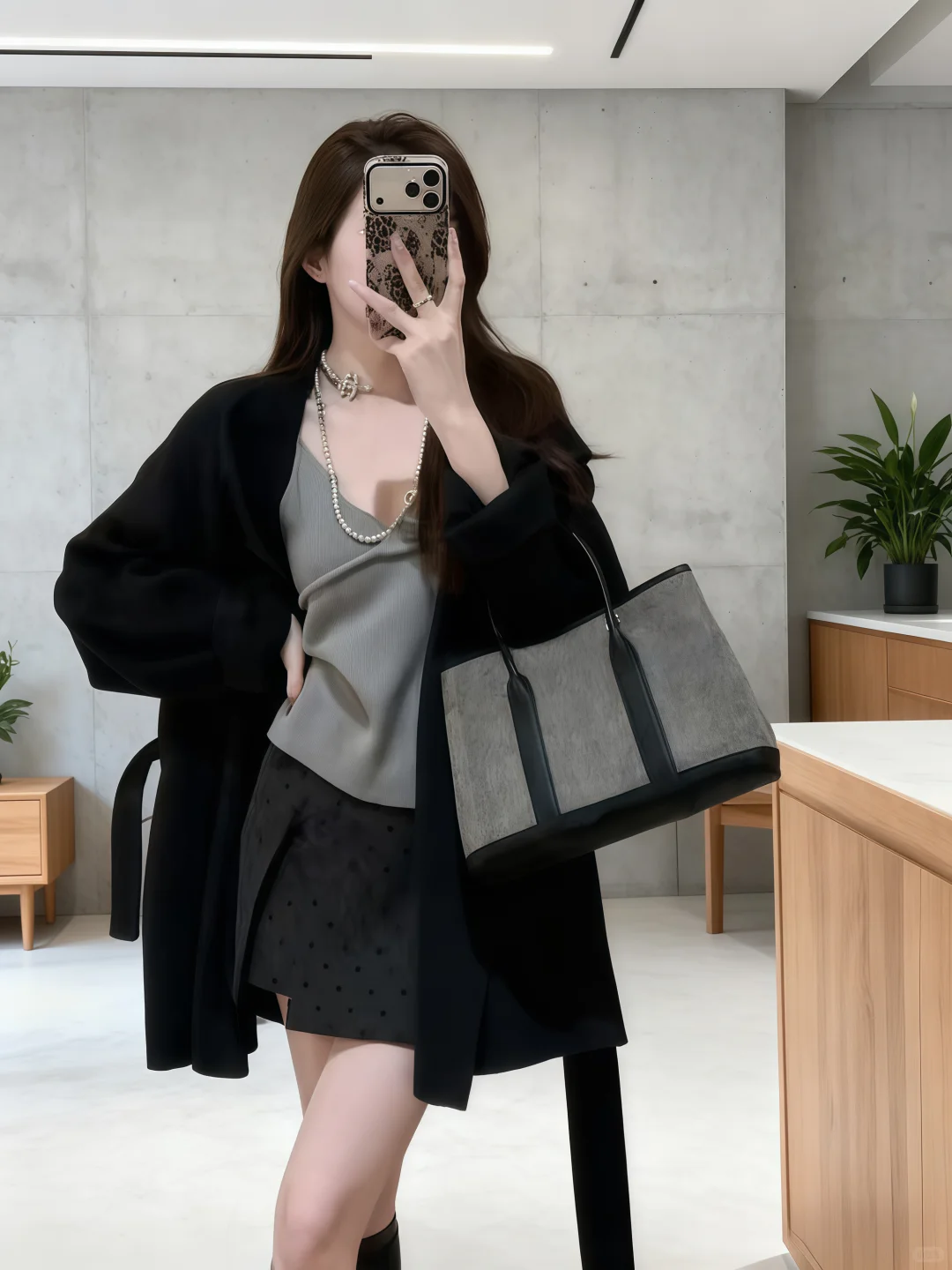 🖤黑灰拽姐穿搭｜又A又欲斩男杀✨