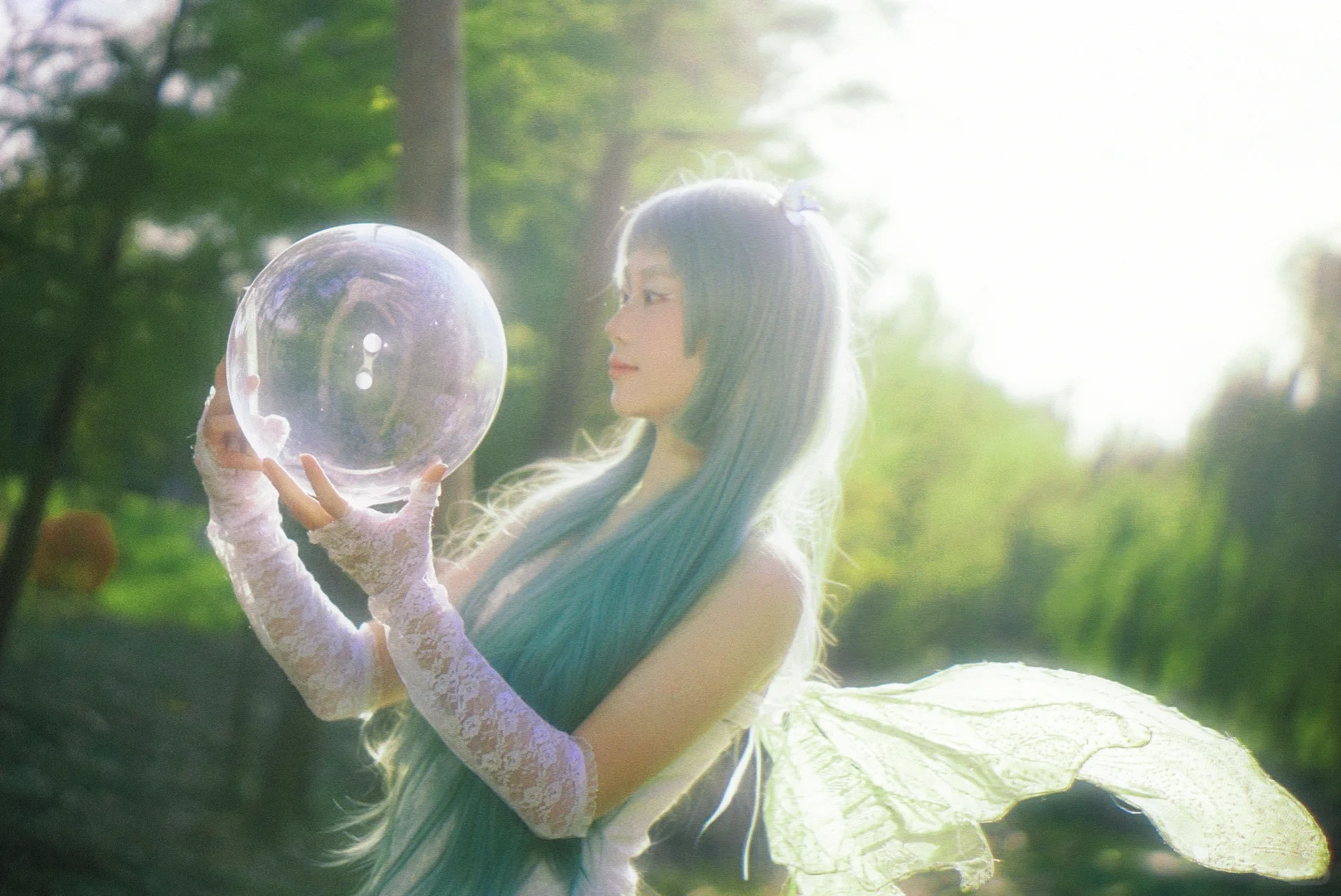 小精灵太好拍了！好仙好梦幻！🧚