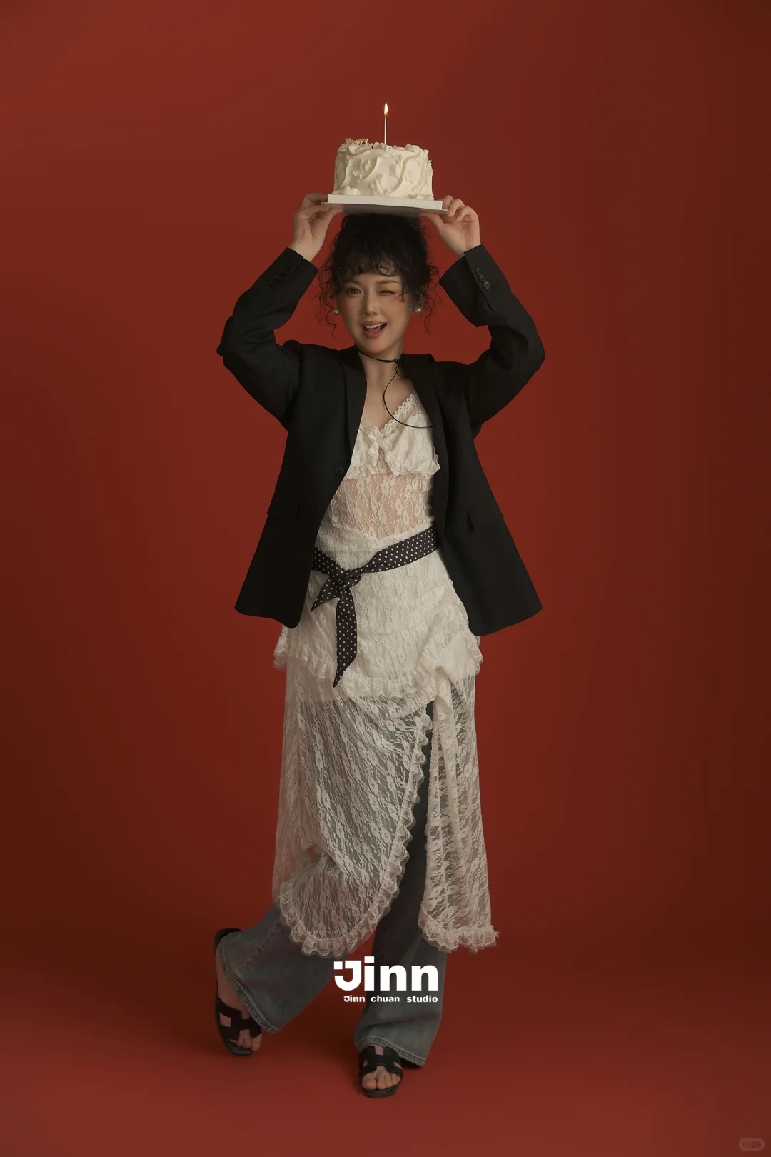 我的生日写真比蛋糕还甜！！！