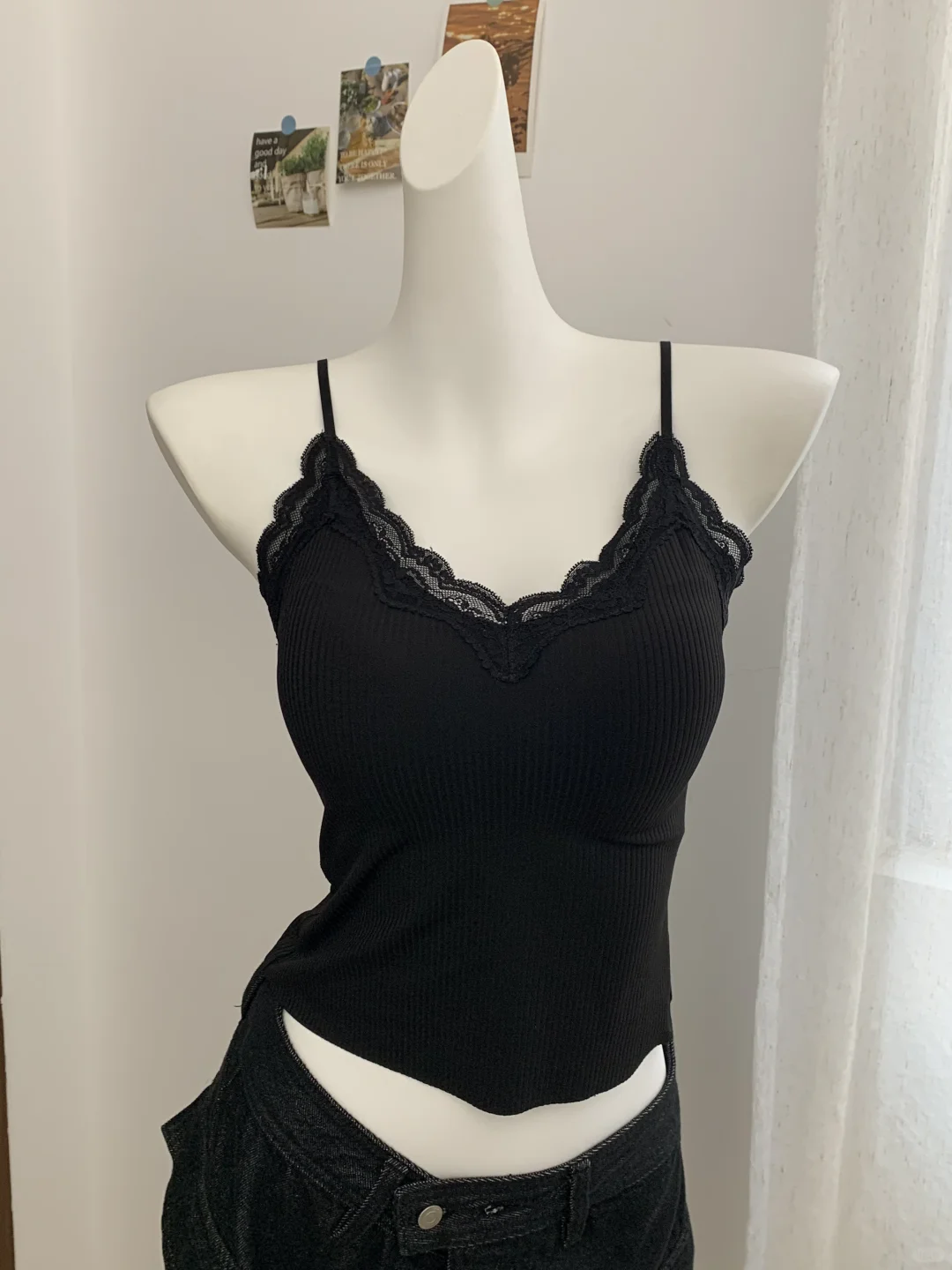 早秋穿搭离不开的吊带‼️自带胸垫显圆圆‼️