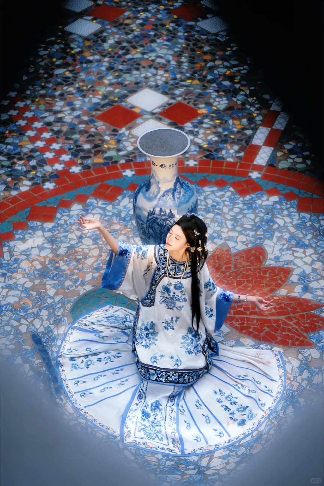 景德镇清汉女写真🔥、瓷宫被问爆的9️⃣机位